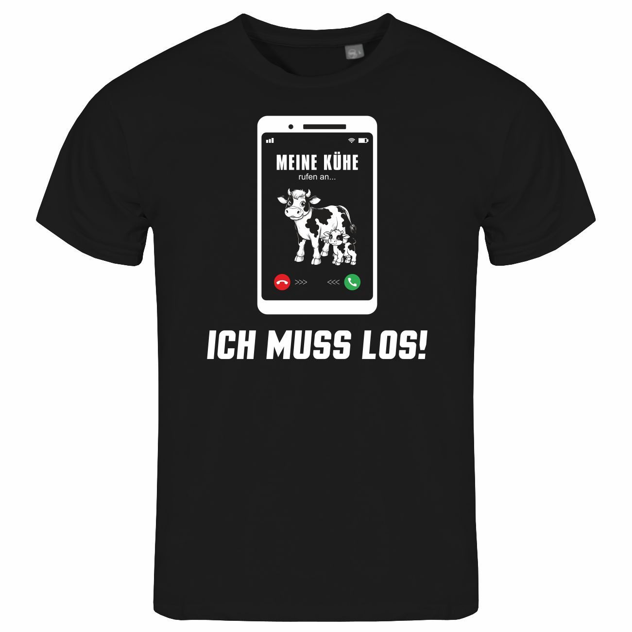 deinshirt Print-Shirt Herren T-Shirt Meine Kühe günstig online kaufen