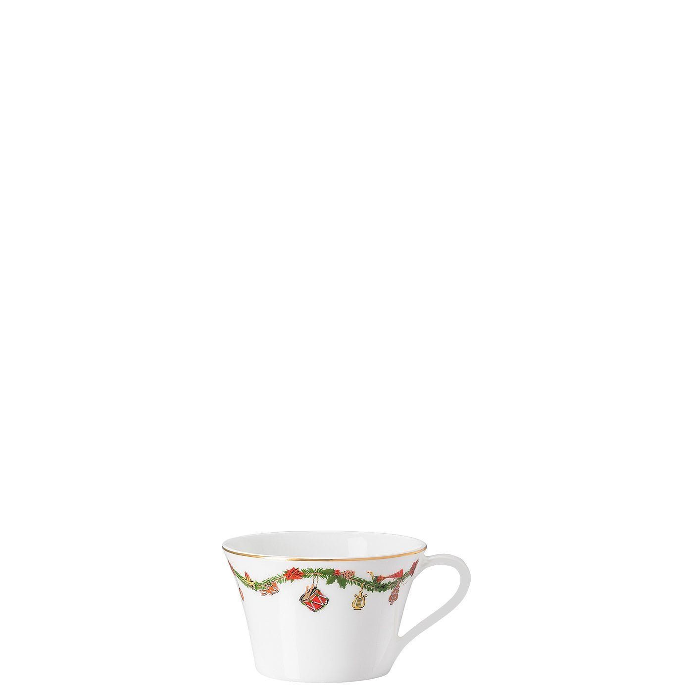 Hutschenreuther Tasse Nora Christmas Tee-/Cappuccino-Obertasse, Fine China-Porzellan