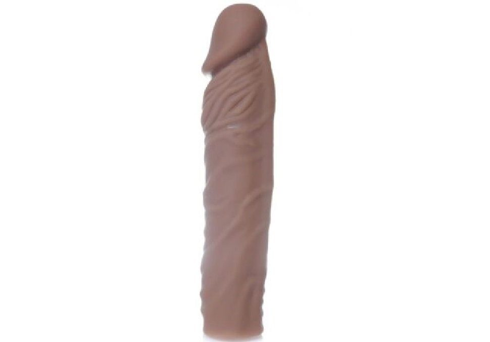 denu-shop Penishülle TPE Cock Sexspielzeug Penishülle Sleeve Extender Vergrößerung Kondom