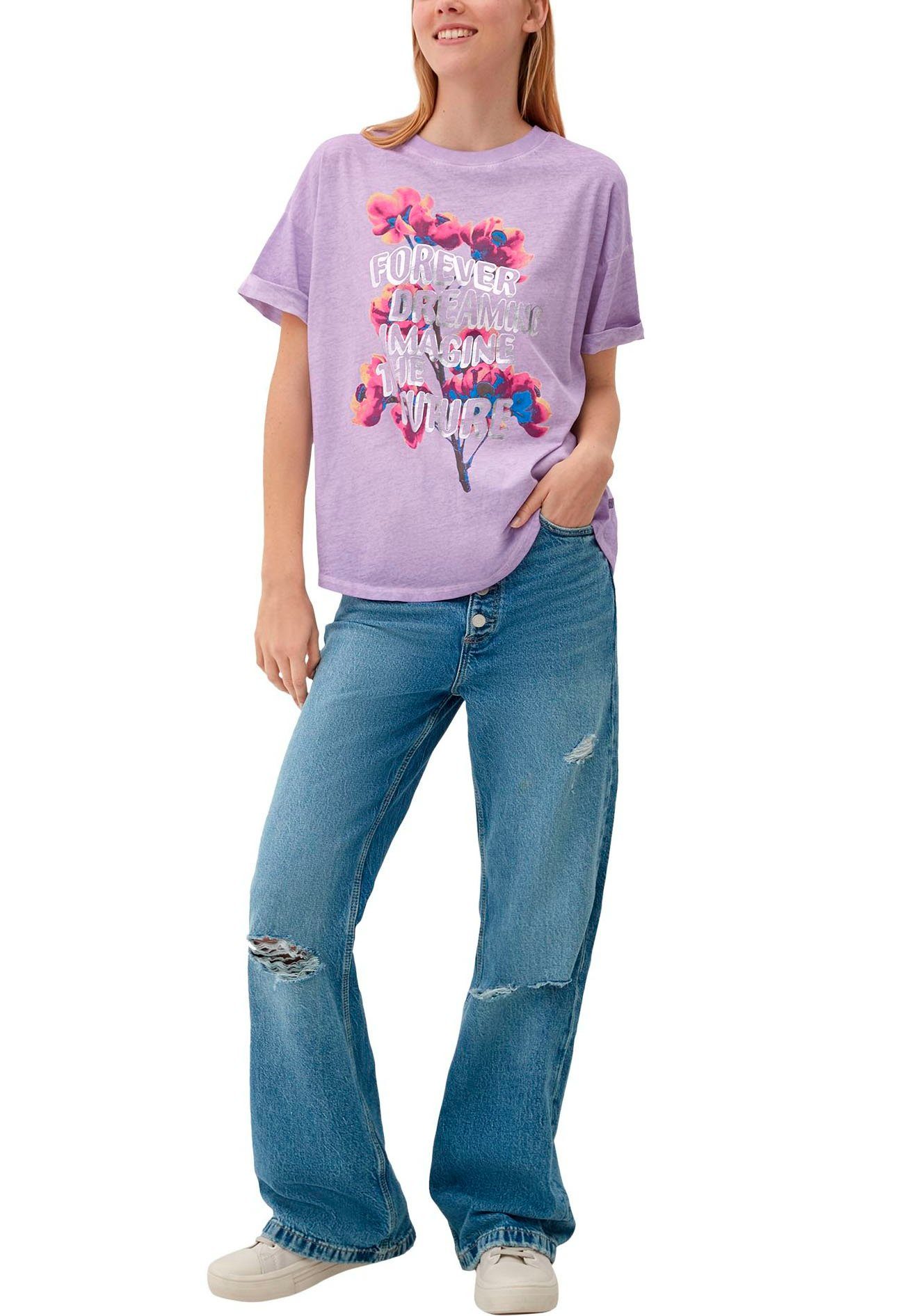 QS lilac/pink T-Shirt