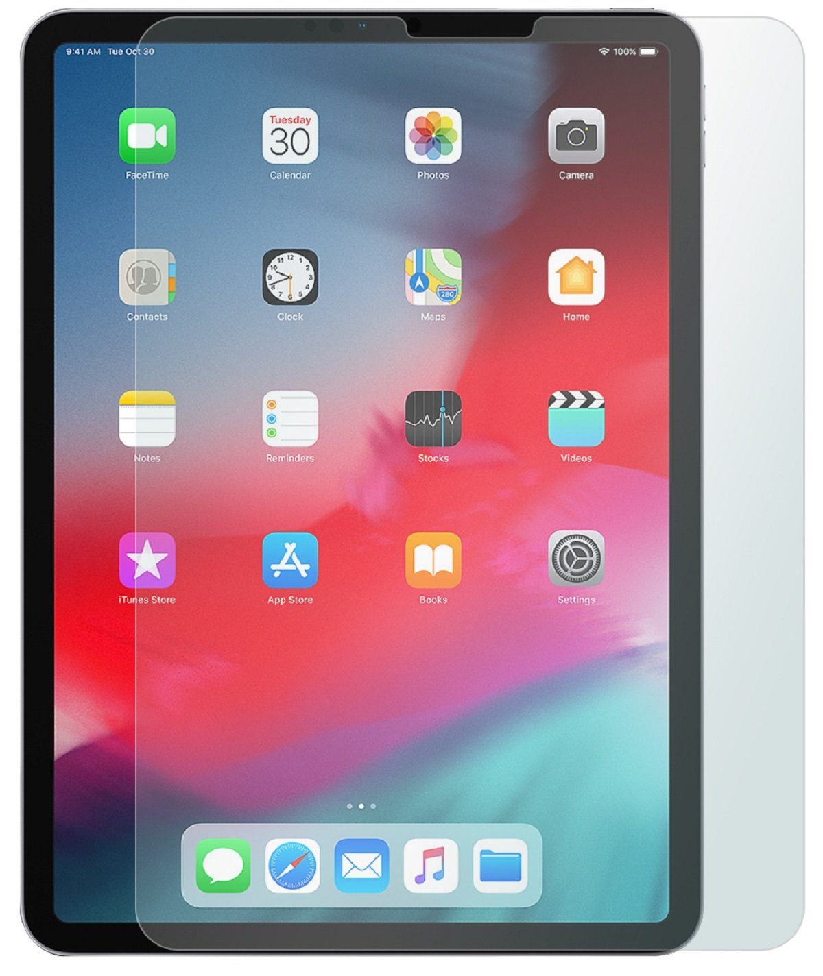 SLABO Schutzfolie 2 x Displayschutzfolie Crystal Clear, iPad Air 10,9" (4. Gen. 2020) iPad Pro 11" (1. - 3. Gen. 2018-2021