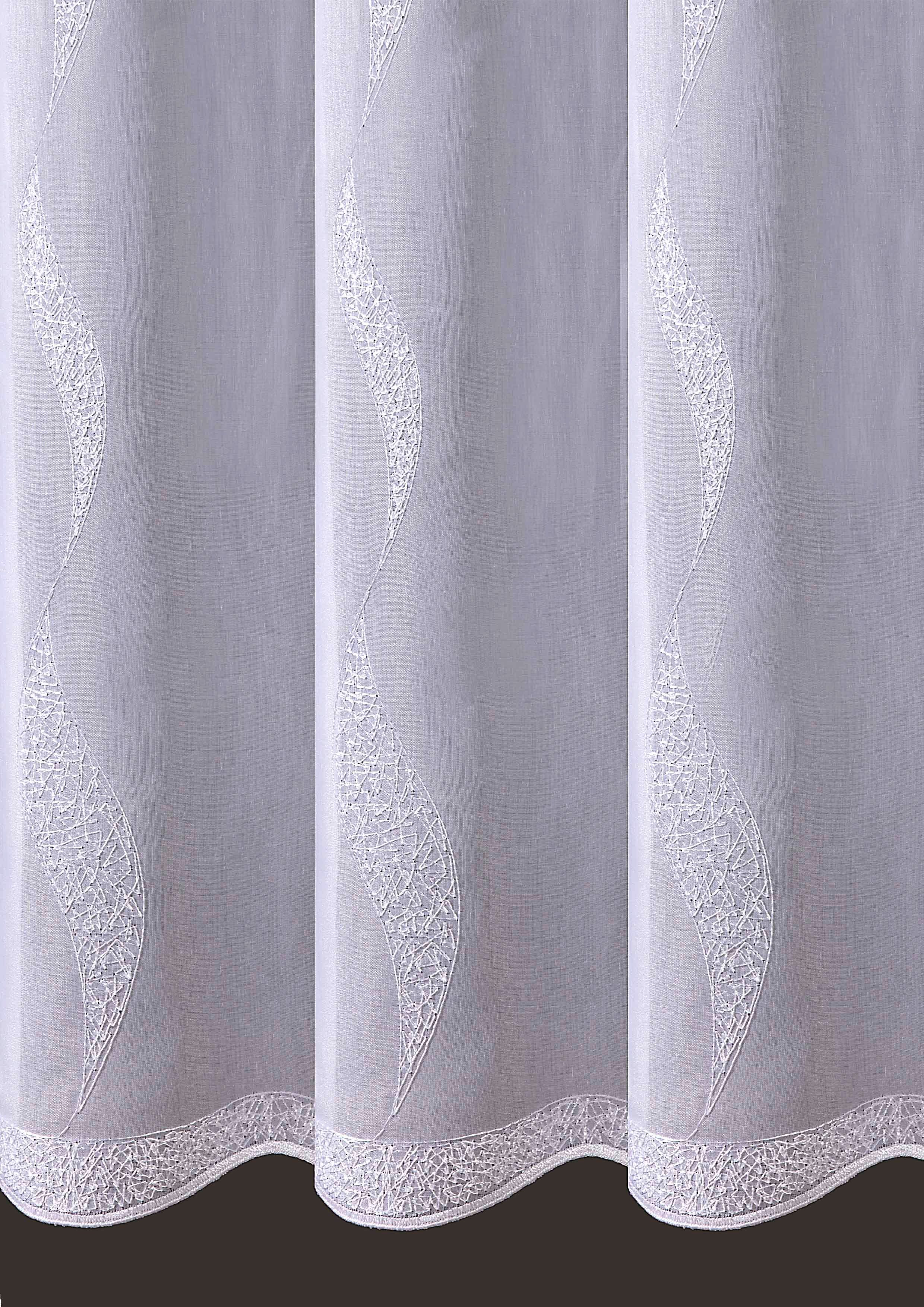 DecoHome24 Gardine Jasmin, (1 St), halbtransparent, günstig online kaufen