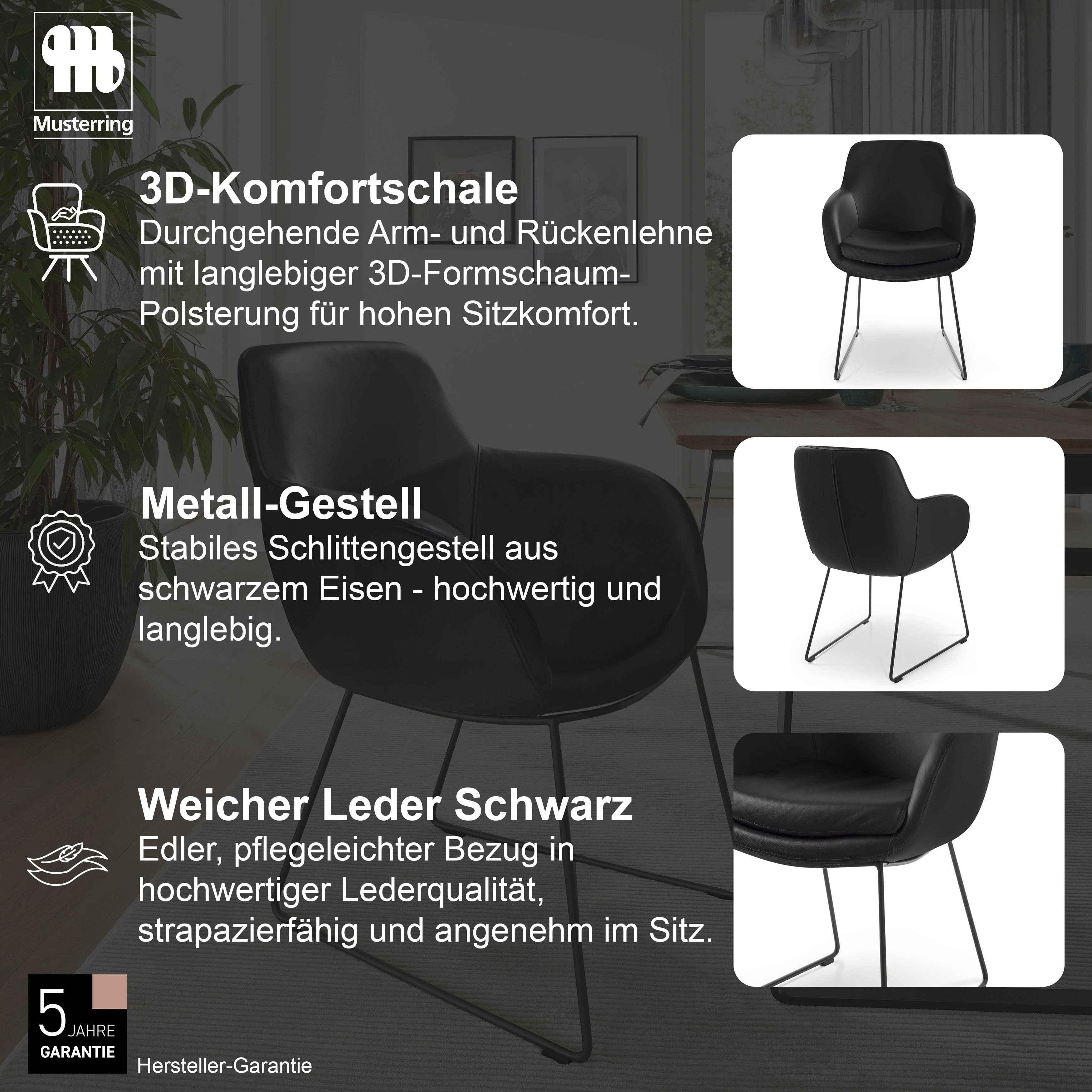 Musterring Esszimmerstuhl Tavia (Set, 2 St)