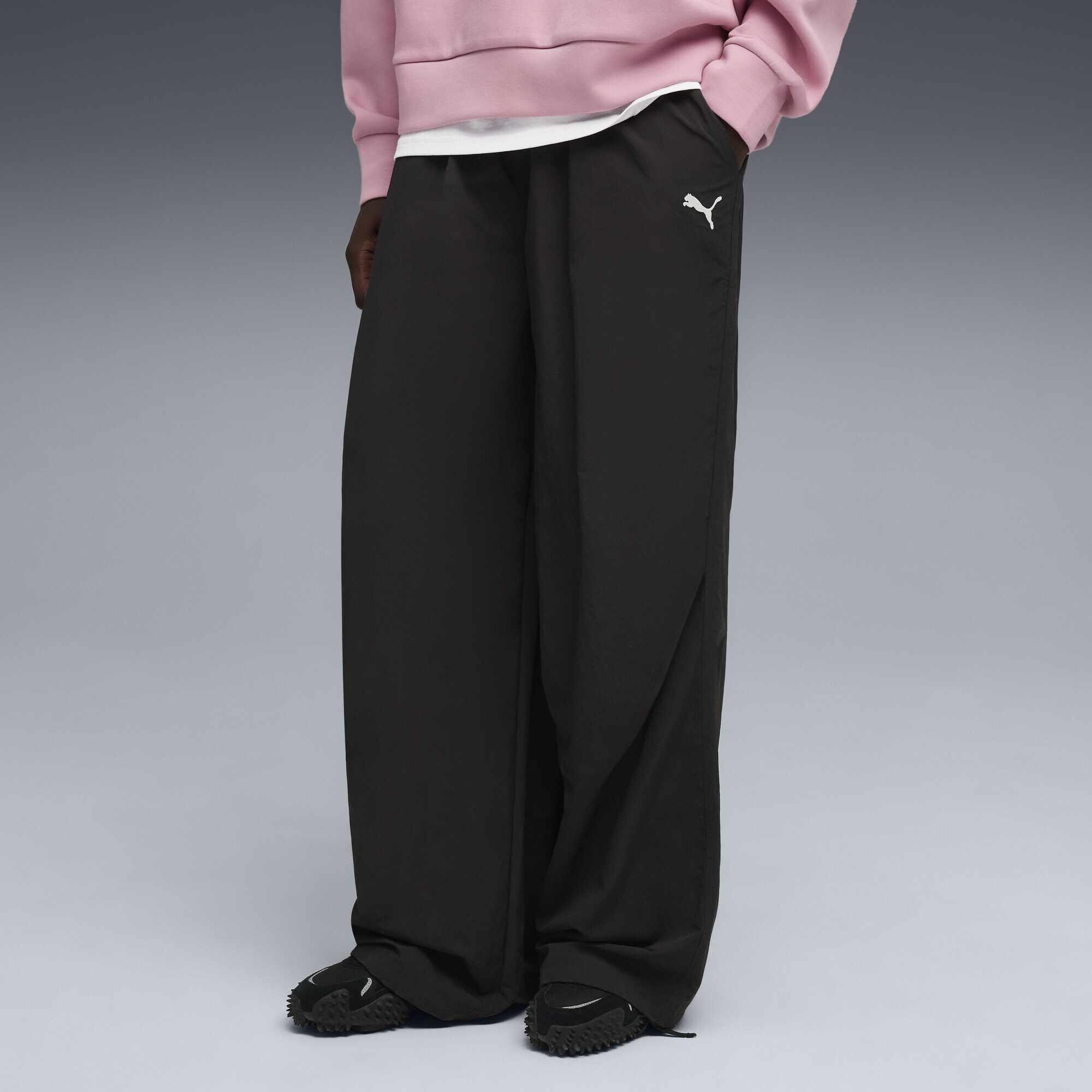 PUMA Sporthose Wardrobe Essentials Oversized Parachute-Hose Herren günstig online kaufen