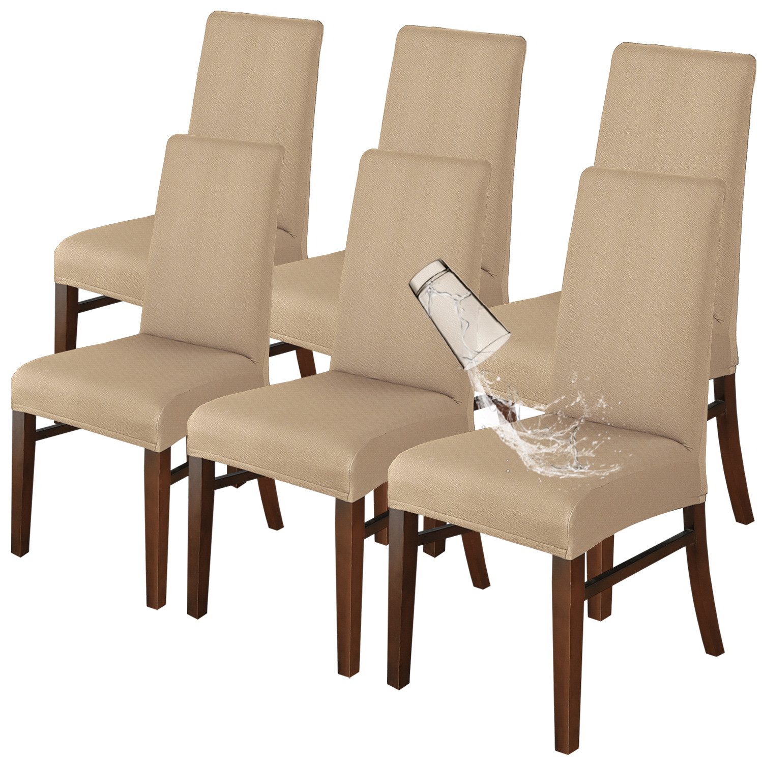 BYSURE Stuhlhusse, Stuhlbezug Hussen für Esszimmer günstig online kaufen