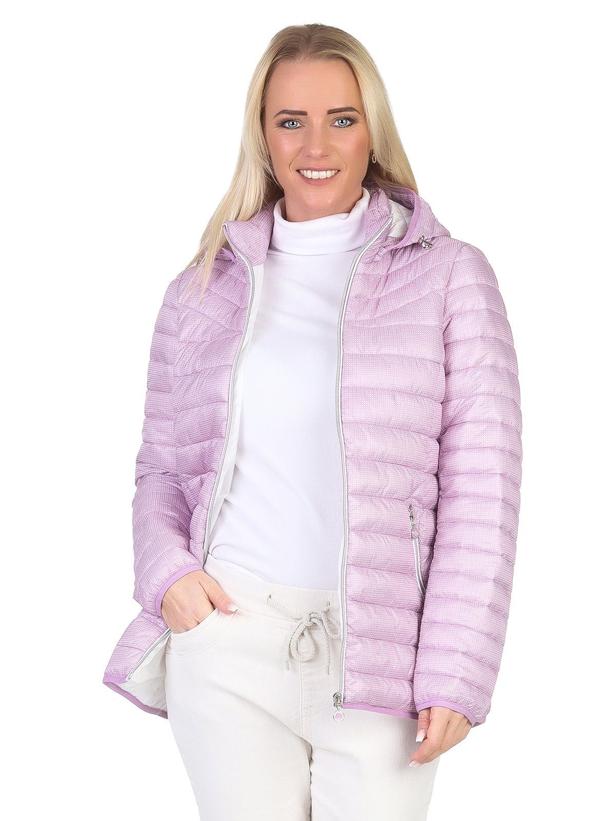 Damen Übergangsjacke Mit Stehkragen - Leichte Sommerjacke In Größen S-5XL Für Outdoor & Alltag