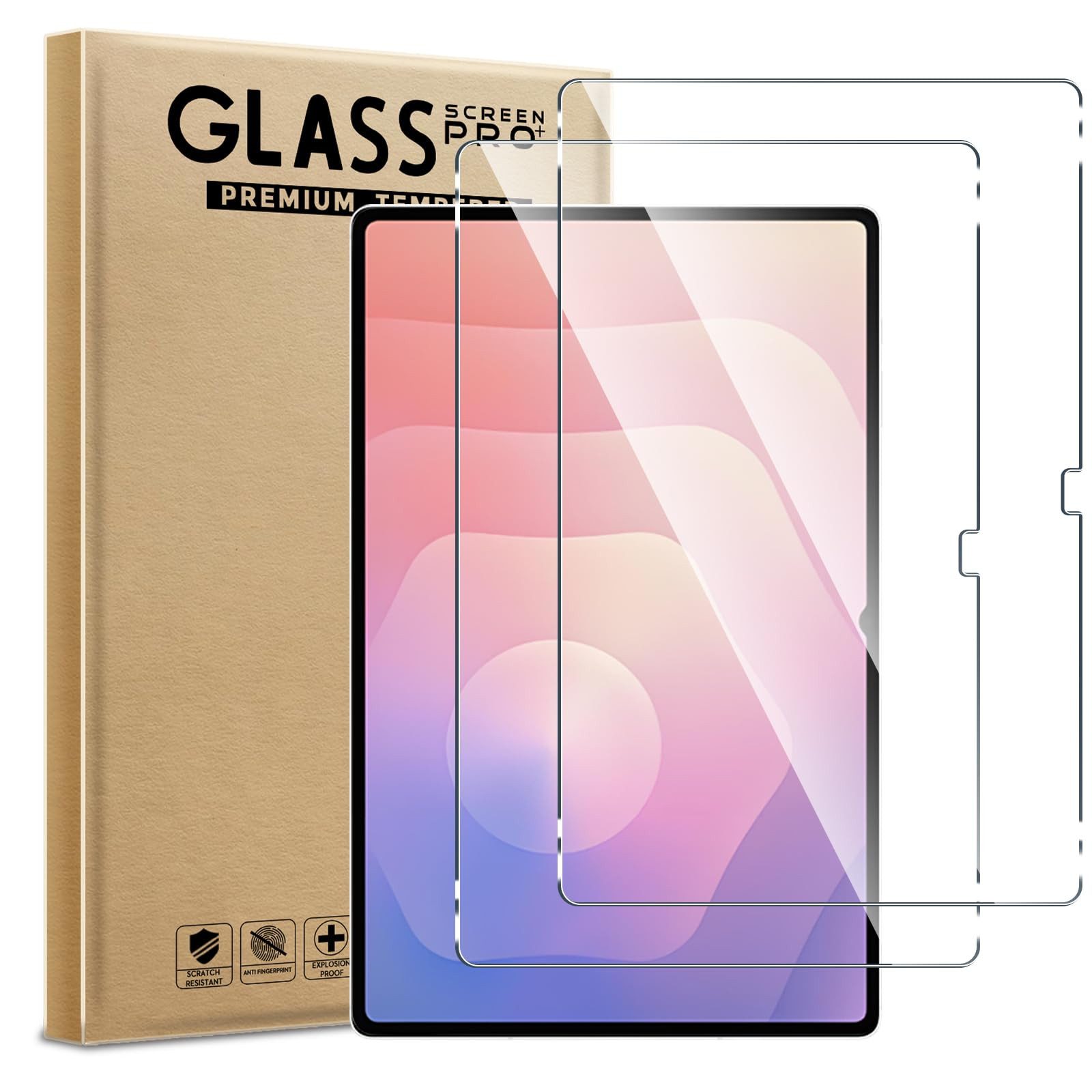 Displayschutzglas Panzerglas für Samsung Galaxy Tab S11 11 Zoll, [2 Stück]