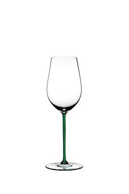 RIEDEL THE WINE GLASS COMPANY Champagnerglas Riedel Fatto a Mano Riesling/Zinfandel Grün, Glas