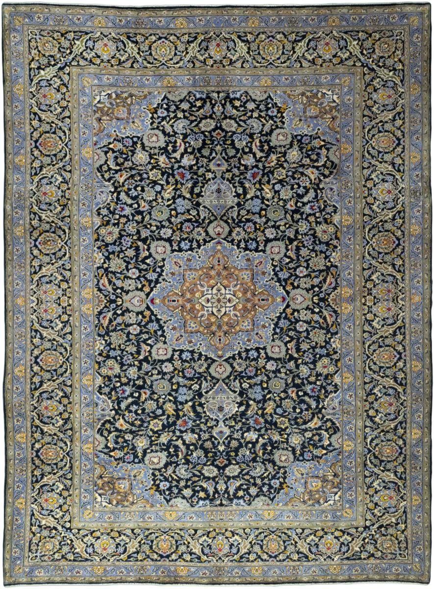 Orientteppich Keshan 259x351 Handgeknüpfter Orientteppich / Perserteppich, Nain Trading, rechteckig, Höhe: 12 mm