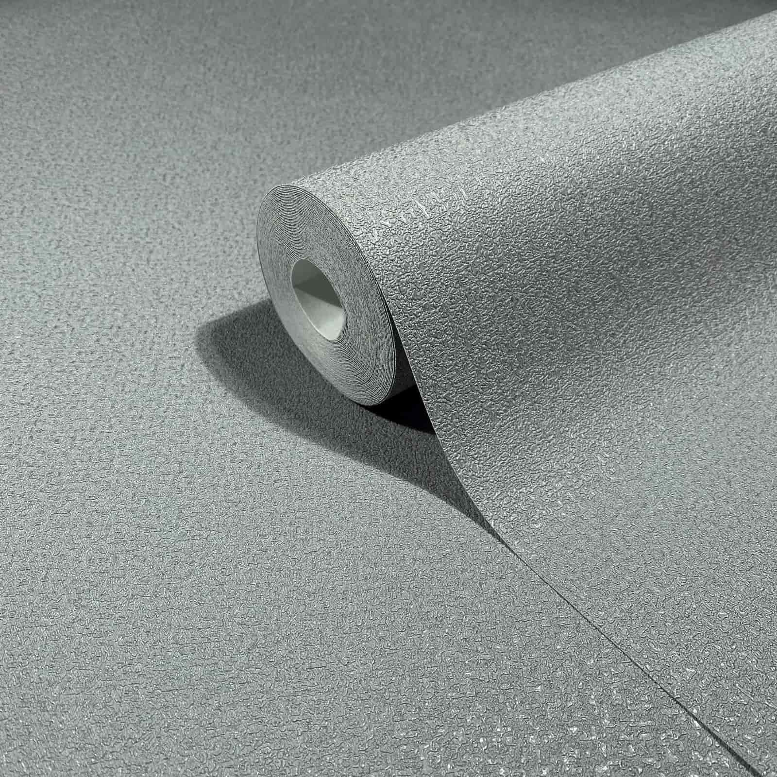 Marburg Vliestapete Putzoptik Struktur Uni Dunkelgrau 35827 Fashion Icon