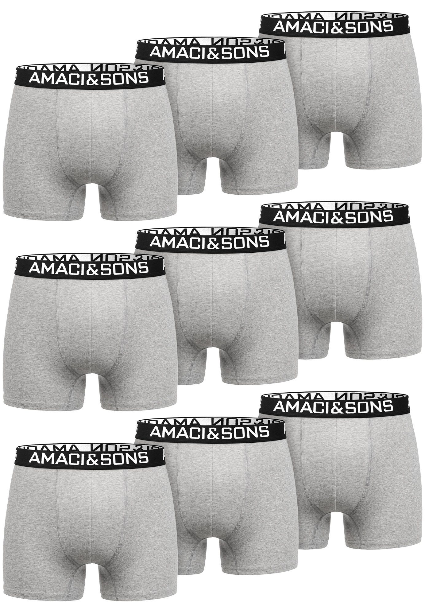 Amaci&Sons Boxershorts LARY 9er Pack Boxershorts günstig online kaufen
