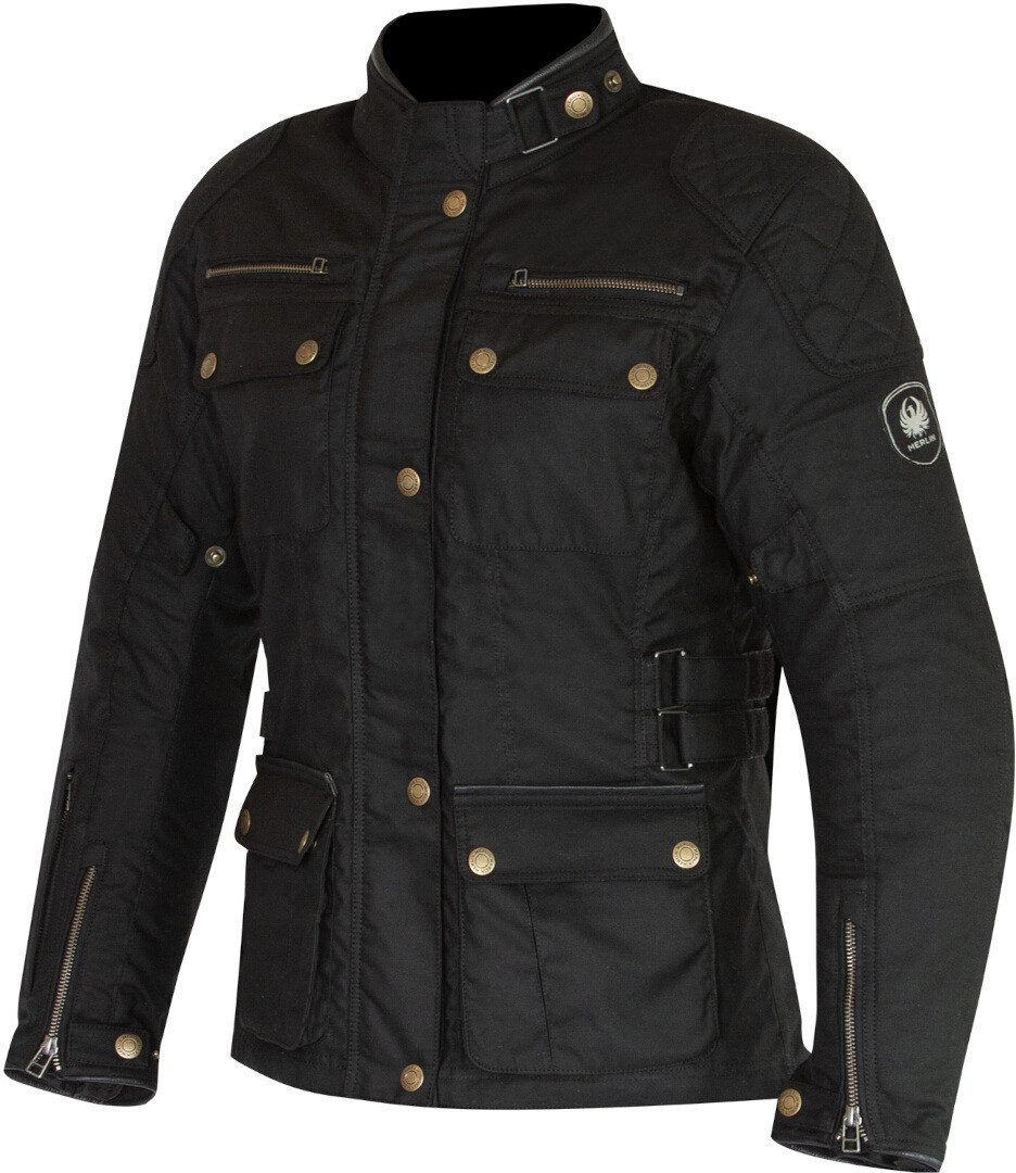 Merlin Motorradjacke Harriet II Damen Motorrad Textiljacke Rückenprotektor enthalten,herausnehmbares Innenfutter,wasserdicht