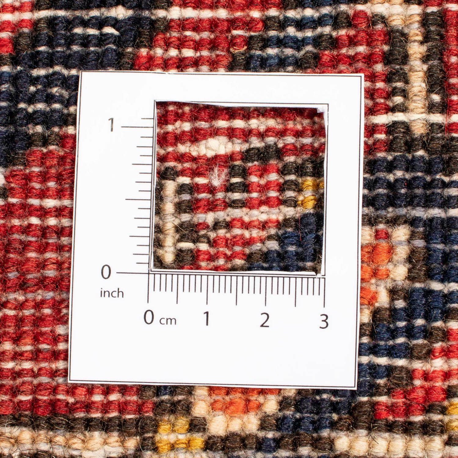morgenland, 318 211 Medaillon 10 mit rechteckig, Bachtiar Höhe: Rosso cm, Wollteppich x mm, Zertifikat Unikat