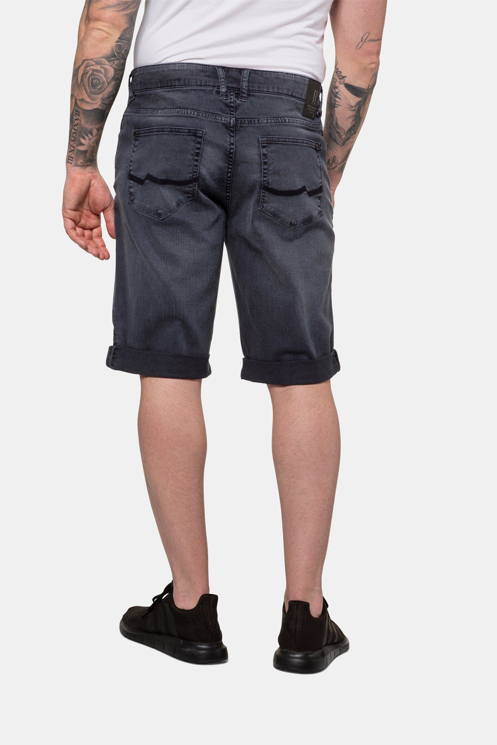 Herren Kurze Hosen JP1880 Bermudas Jeans-Bermuda Color-Denim Stretch Regular Fit