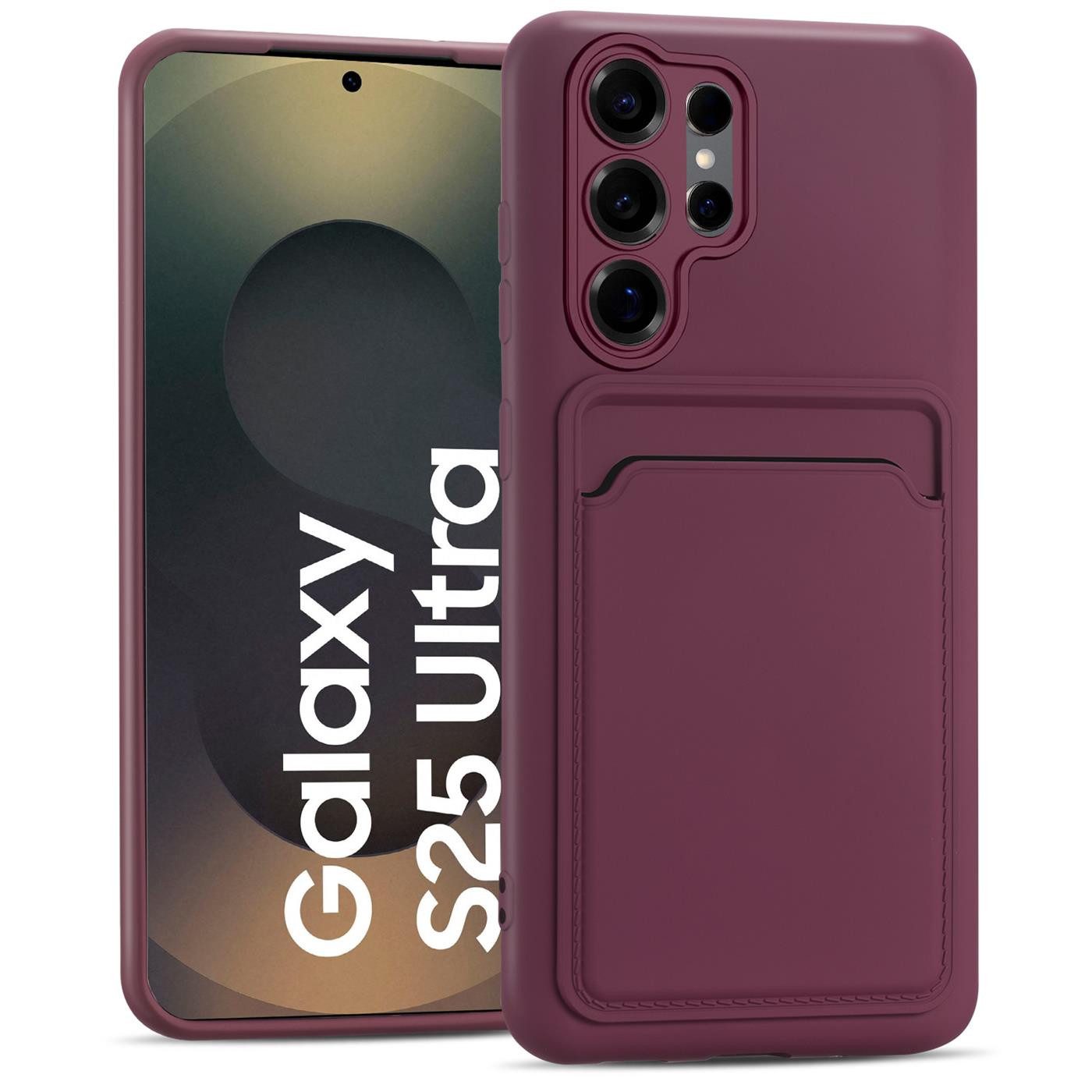 Handyhülle Card Case Handy Tasche für Samsung Galaxy S25 Ultra