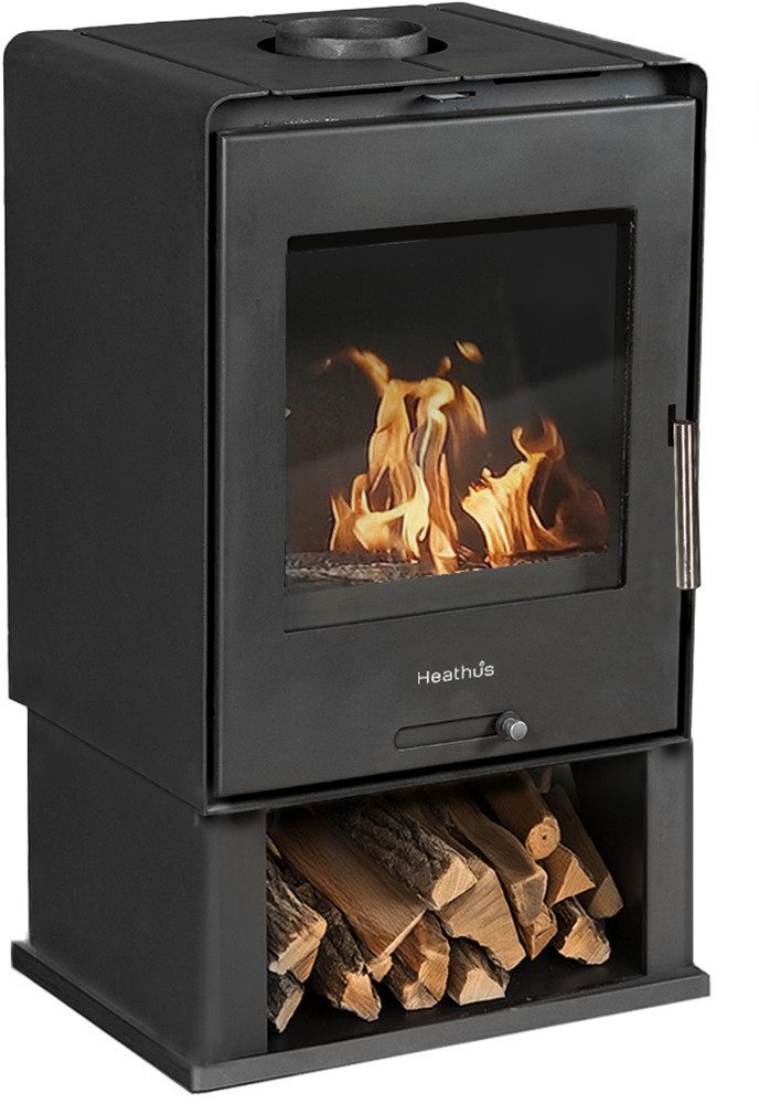 Kaminofen Heathus »K 59« mit Holzfach, 6,5 kW, Zeitbrand, Kompakter Ofen mi günstig online kaufen