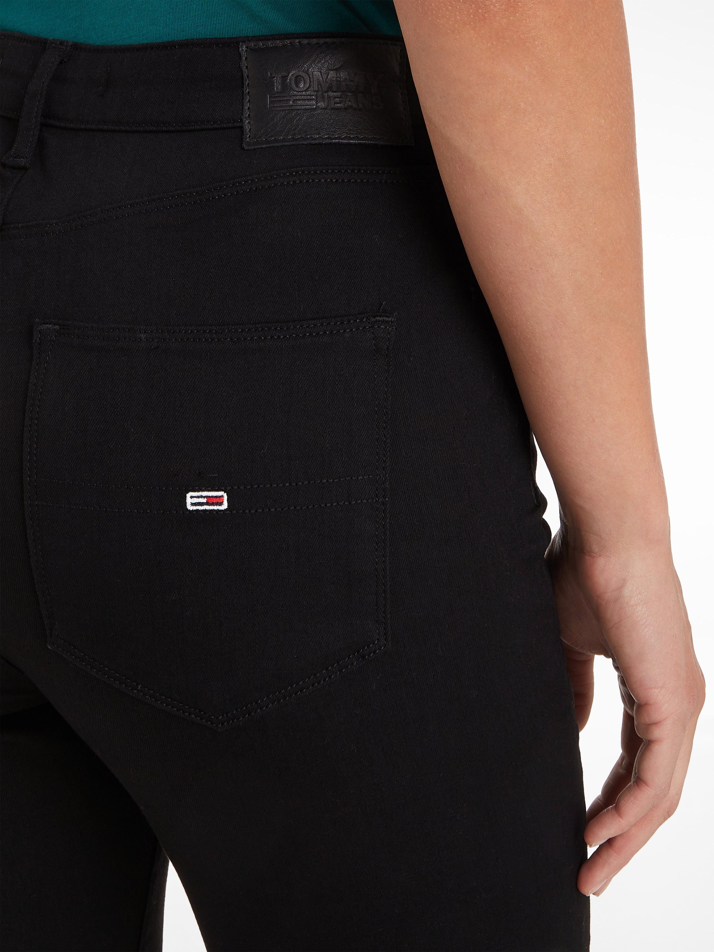 Black SKNY Skinny-fit-Jeans HR und Sitz. Hochwertige bequemen Materialien Tommy Staten perfekten SUPER SYLVIA Jeans für einen