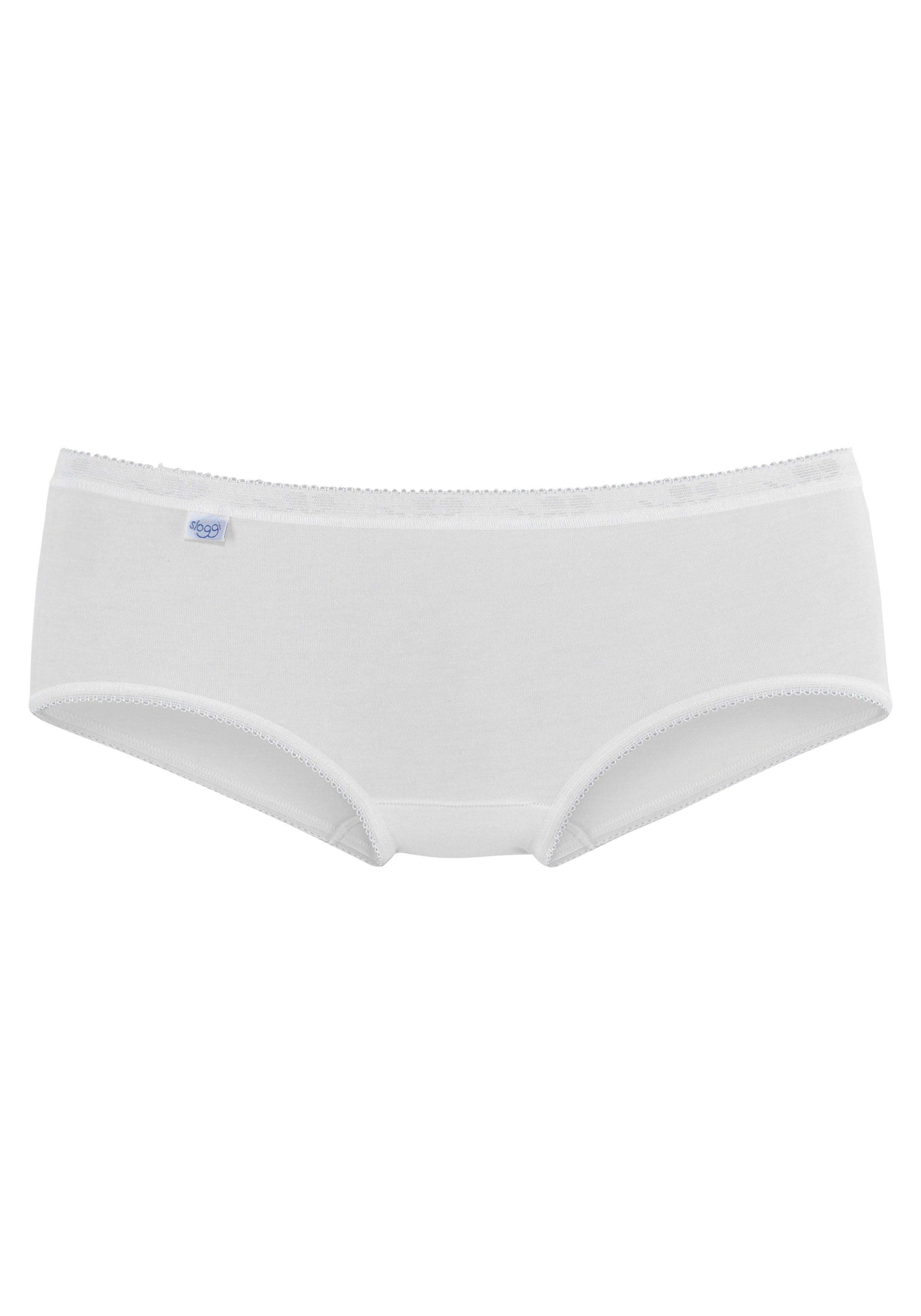 sloggi Midislip Basic+ (4er Pack) weiche Nähte, bequem, feminin