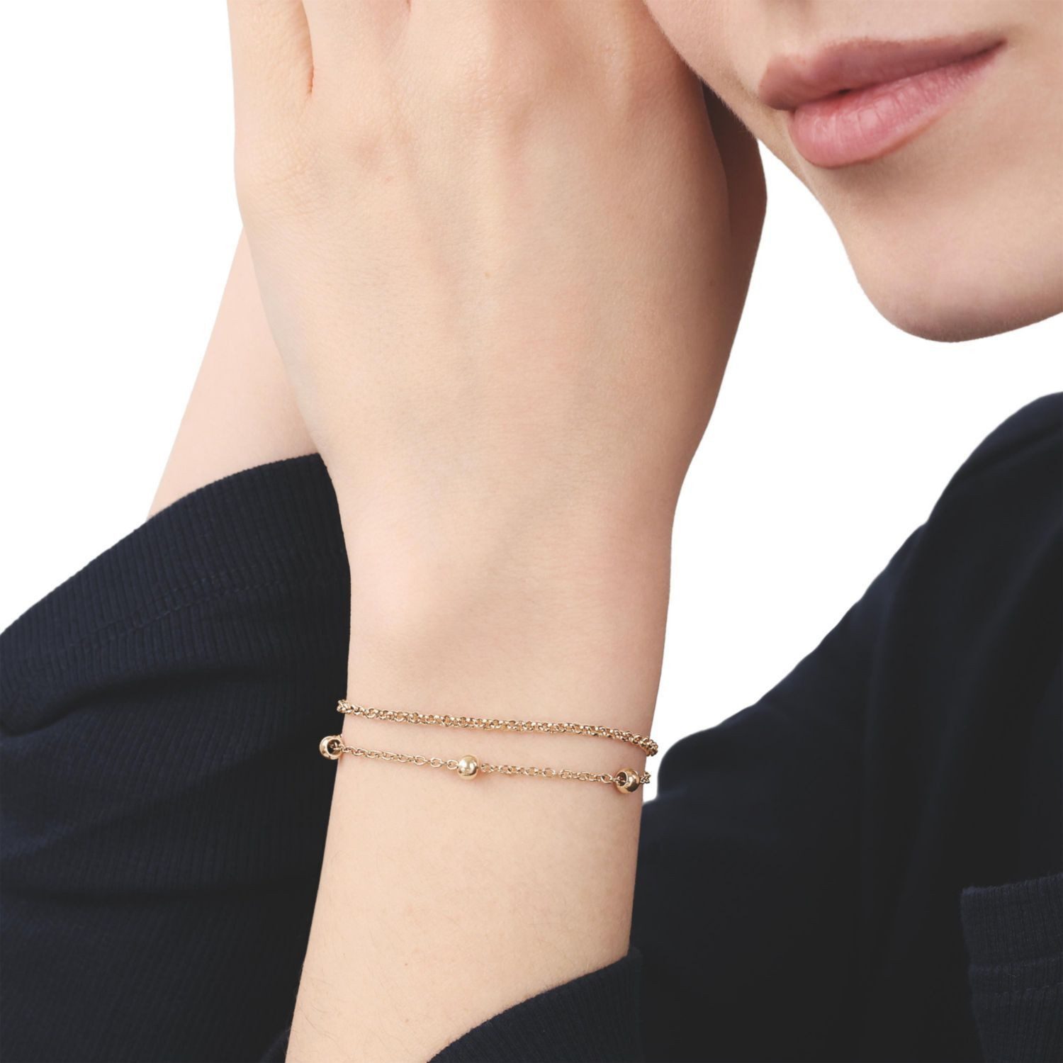 TOM TAILOR Armband TOM TAILOR Armband für Damen, Edelstahl (Mehrrei. Armband, 1-tlg) – Bild 2 von 5