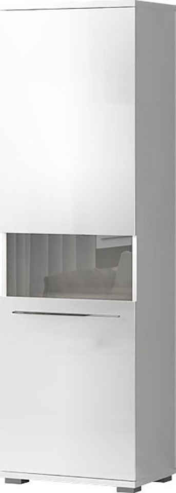 Places of Style Vitrine »Piano« UV lackiert, Soft-Close Funktion