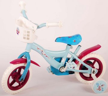 TPFSports Kinderfahrrad Disney Frozen 10 Zoll, 1 Gang, (Mädchen Fahrrad - Rutschfeste Sicherheitsgriffe), Kinder Fahrrad 10 Zoll mit Stützräder Laufrad Mädchen Kinderrad