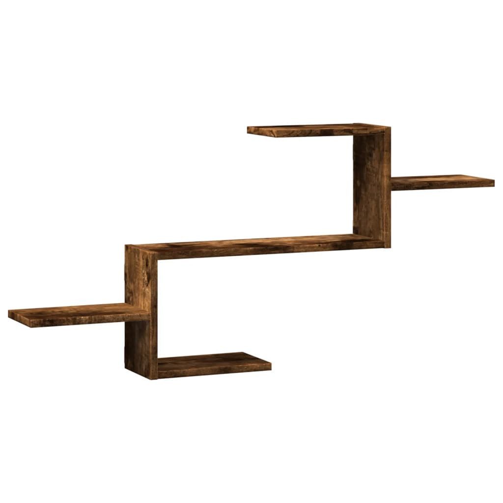 vidaXL Regal Wandregal Räuchereiche 104x15x49 cm günstig online kaufen