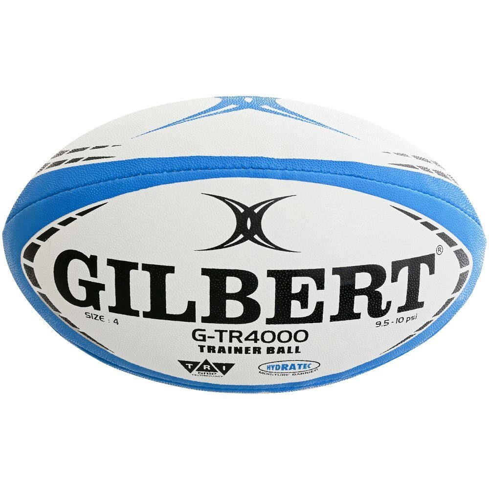 Gilbert Rugbyball Patentierte TRI-Grip Technologie 4 Größe G-TR4000, Rugbyball