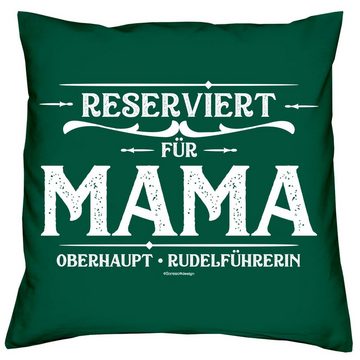 Dekokissen Kissen Reserviert für Mama & Sprüche Socken Sleep, Geschenk Geburstag Muttertag Weihnachten