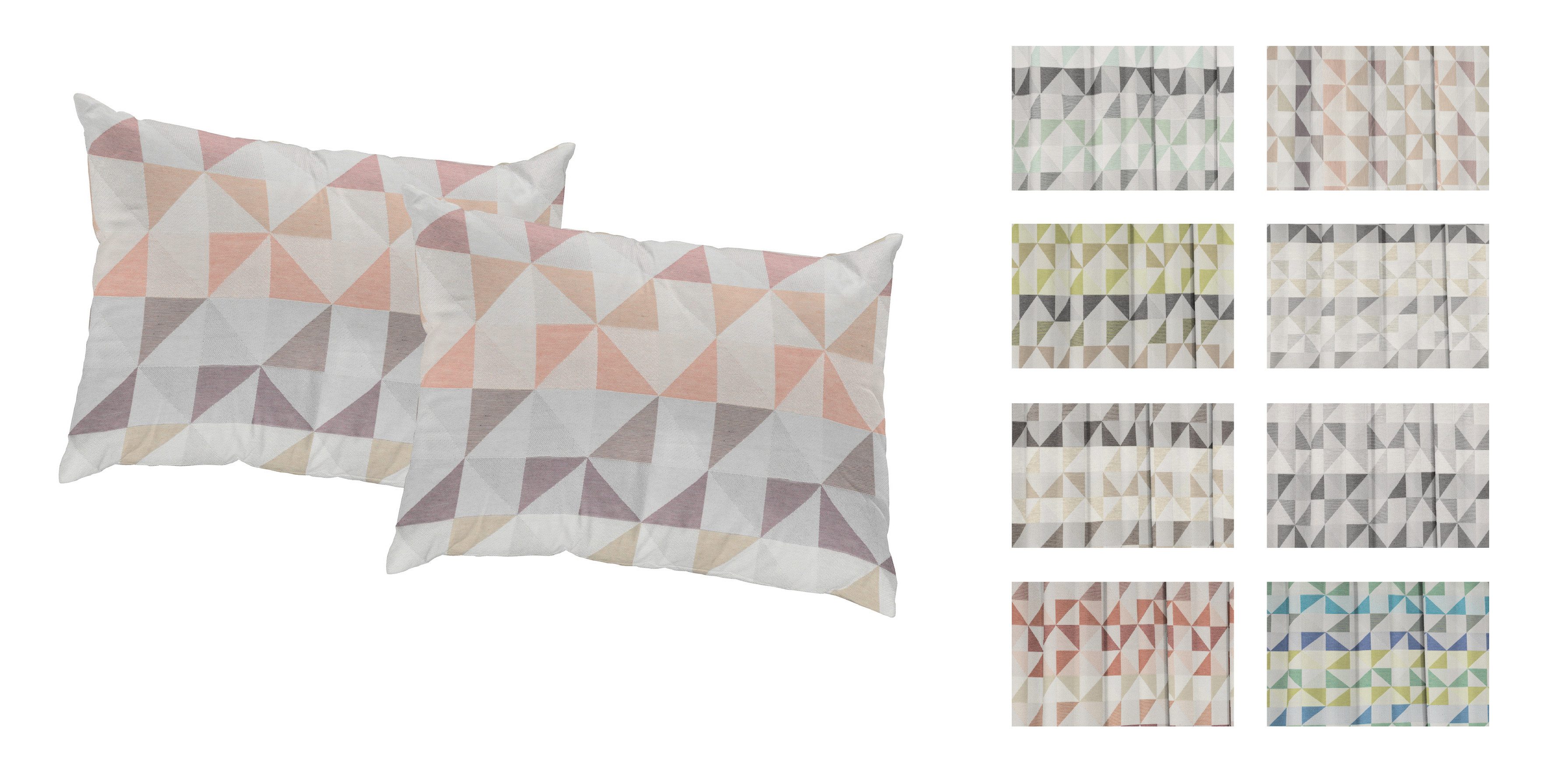 Wirth Dekokissen Berlare, Kissenhülle ohne Füllung, 2 Stück