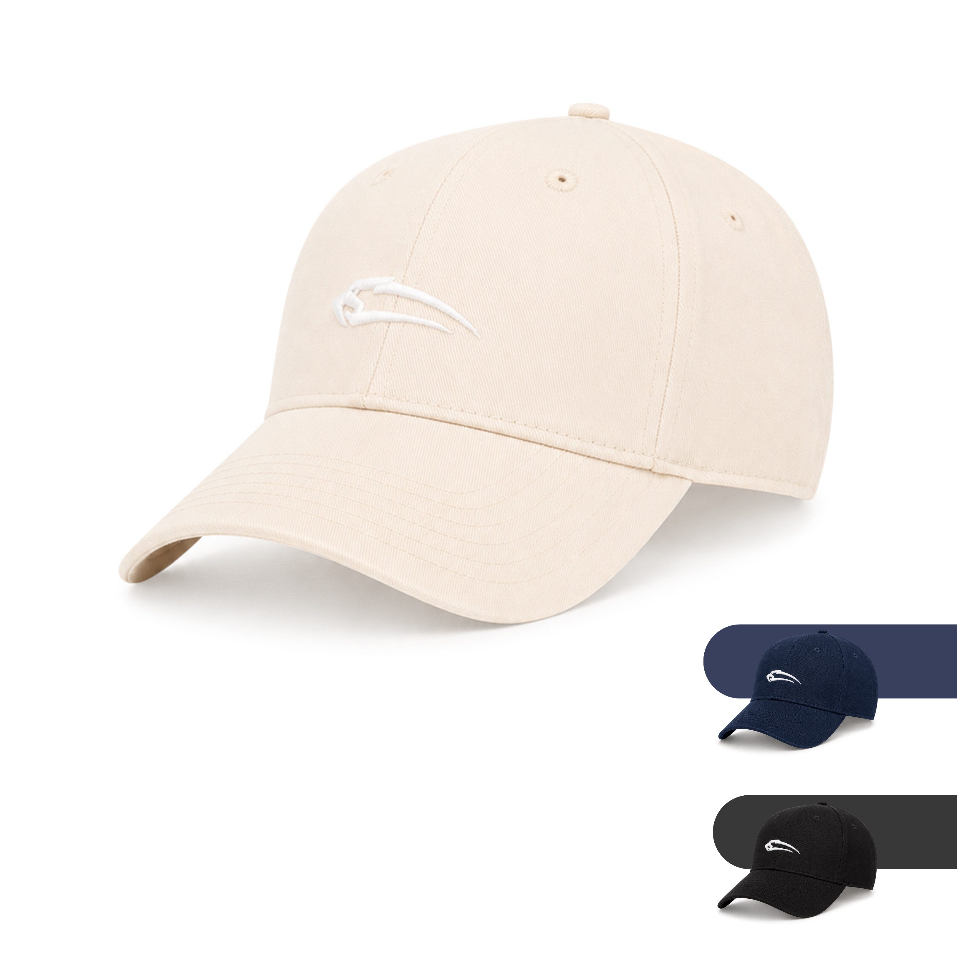 Smilodox Flex Cap Kirandel Cap, Baseball Cap, Kappe mit Logo-Stickerei, Streetwear gebogener Schirm, Luftösen, Metallschließe, verstellbar