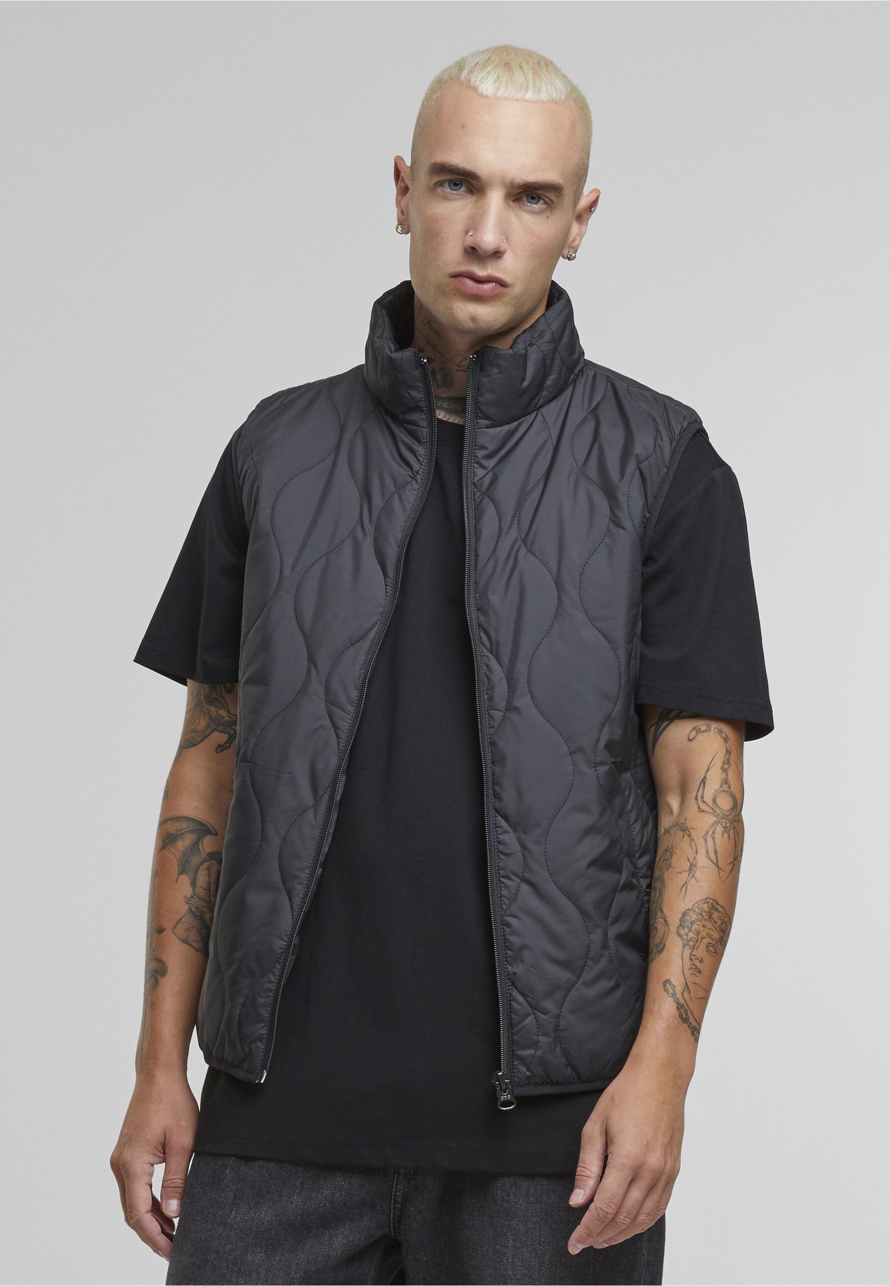 URBAN CLASSICS Steppweste Urban Classics Mens Super Light Bubble Vest (1-tlg)