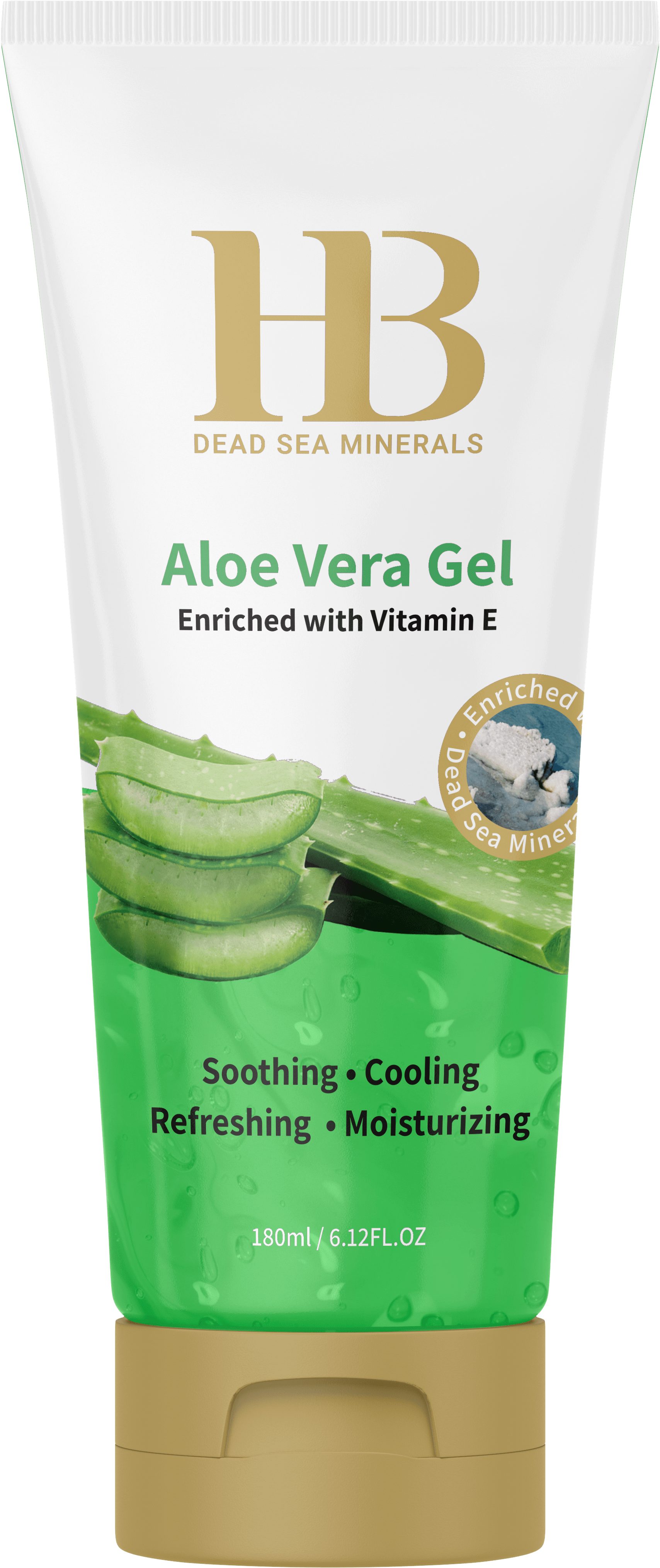 Körpergel Health&Beauty Aloe Vera Gel mit Totes-Meer-Mineralien 180ml