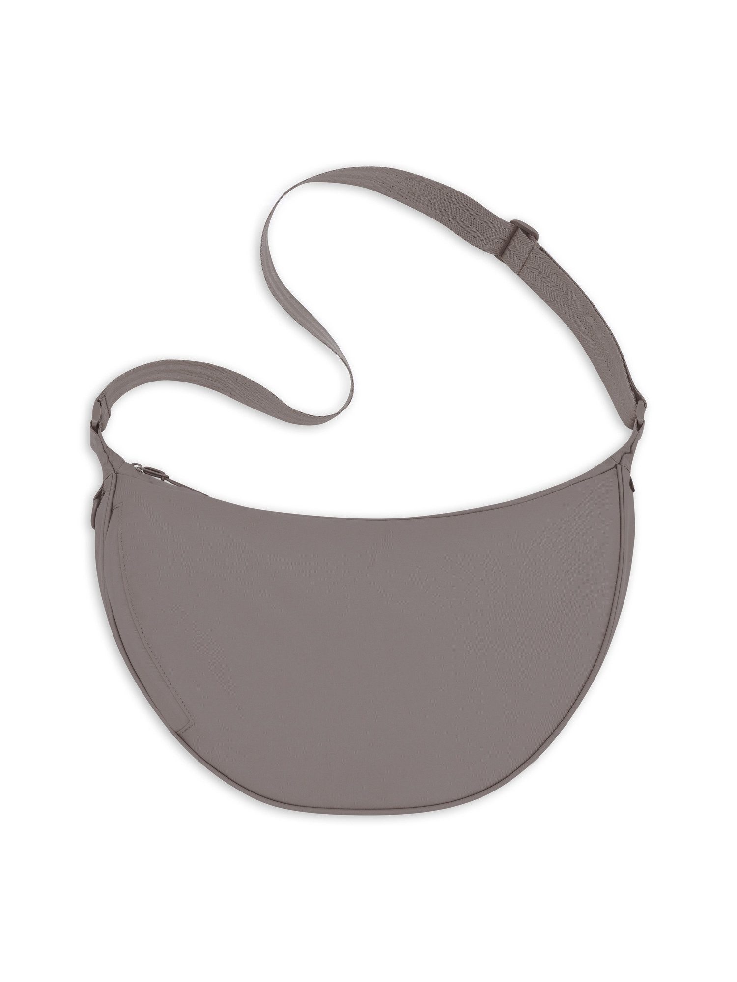 LARKSON Umhängetasche Solveig Large Halbmondtasche für Damen und Herren, Große Crossbody Bag in Halbmond Form