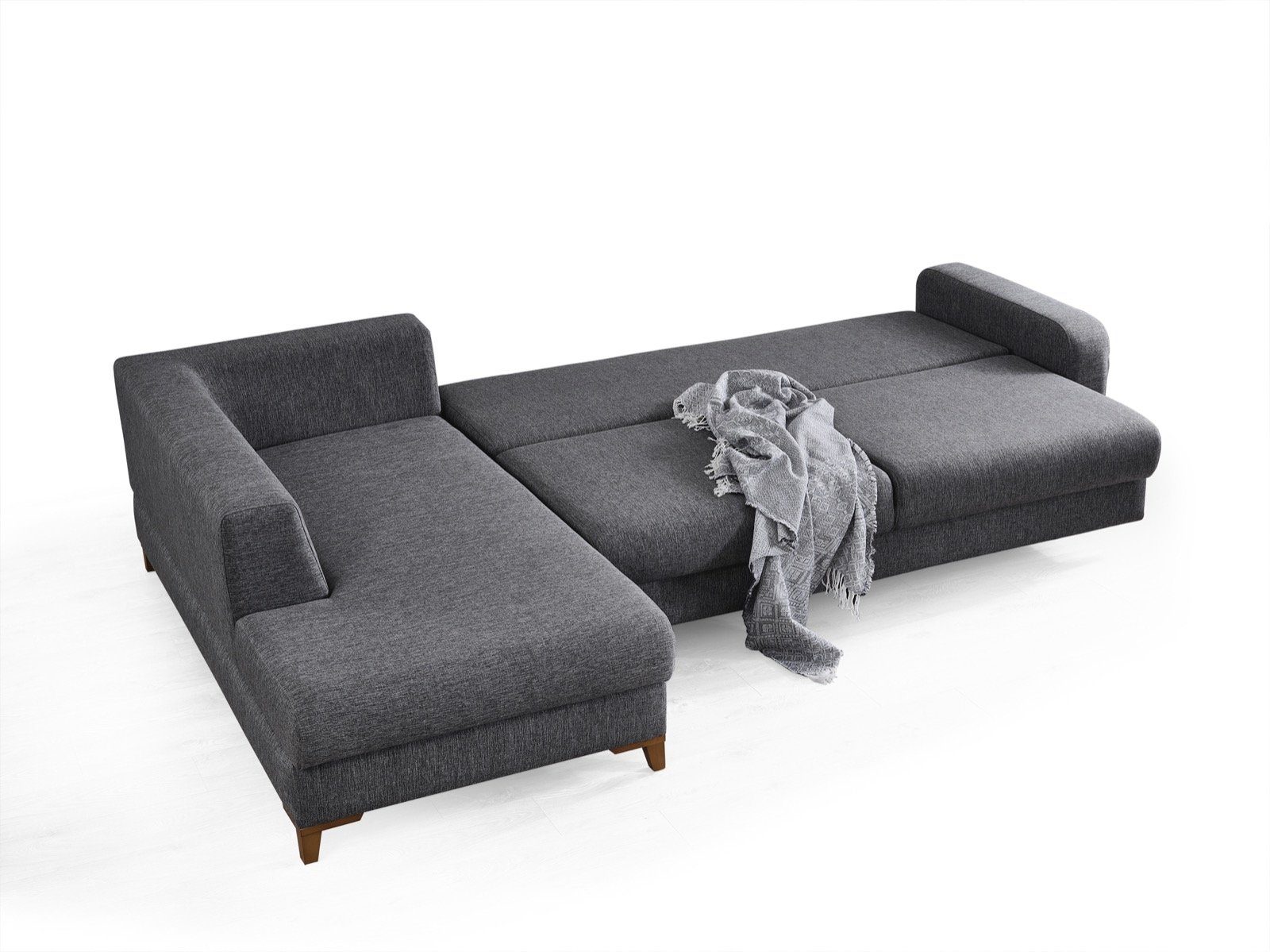 Ecksofa Made 1, Mikrofaserstoff Turkey- Quality Möbel Villa Pflegeleichter in LETO,