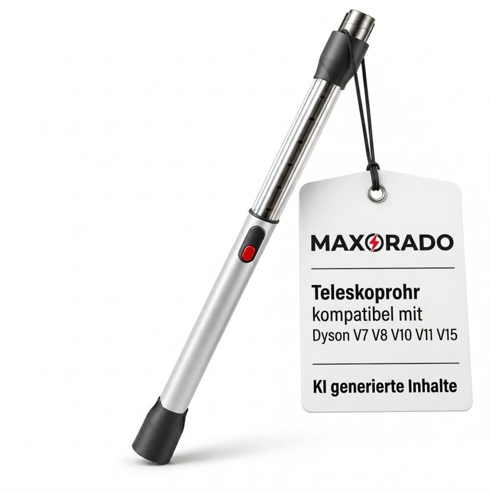 Maxorado Teleskoprohr Teleskoprohr für Dyson ausziehbar Staubsauger Rohr V7 V8 V10 V11 V15, Zubehör für Dyson V7, Dyson V8, Dyson V10, Dyson V11, Dyson V15, Ausziehbar, Quick Release