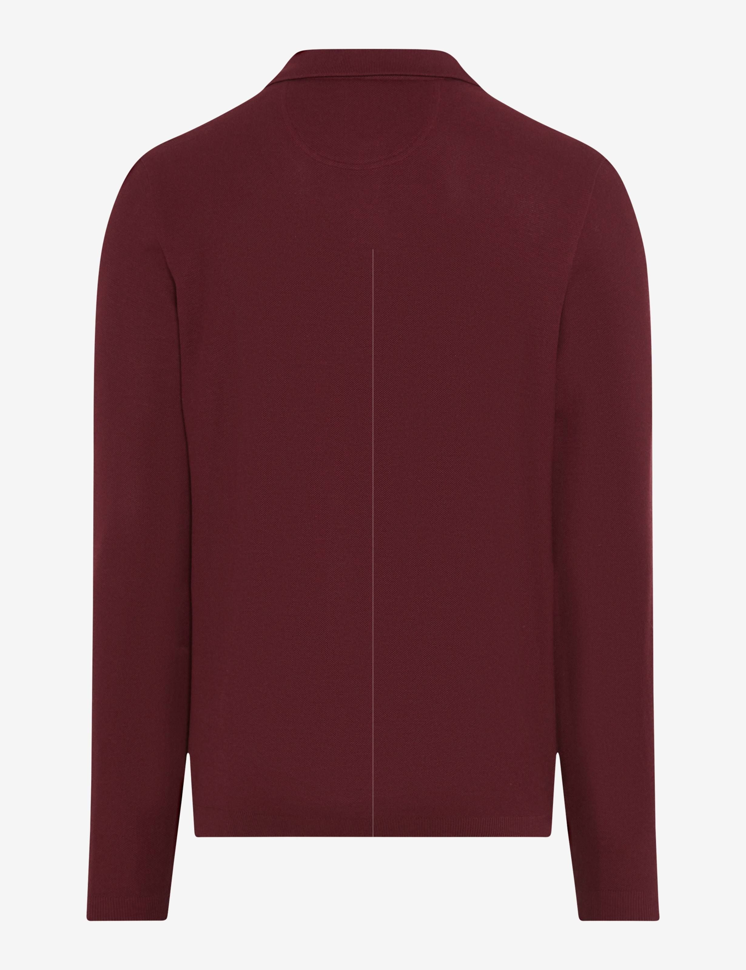 Brax Langarm-Poloshirt