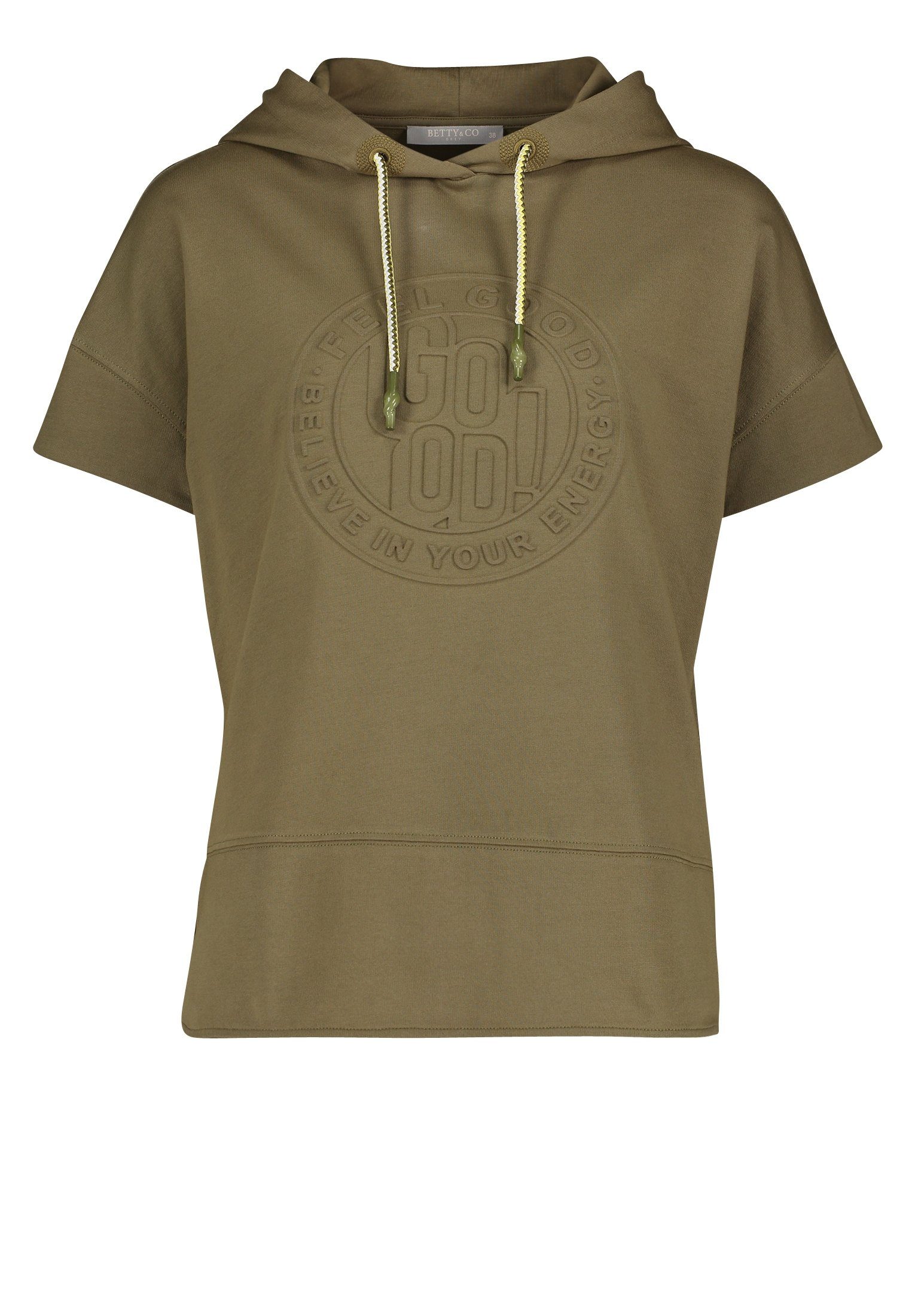 Betty&Co Sweatshirt Sweat Kurz 1/2 Arm