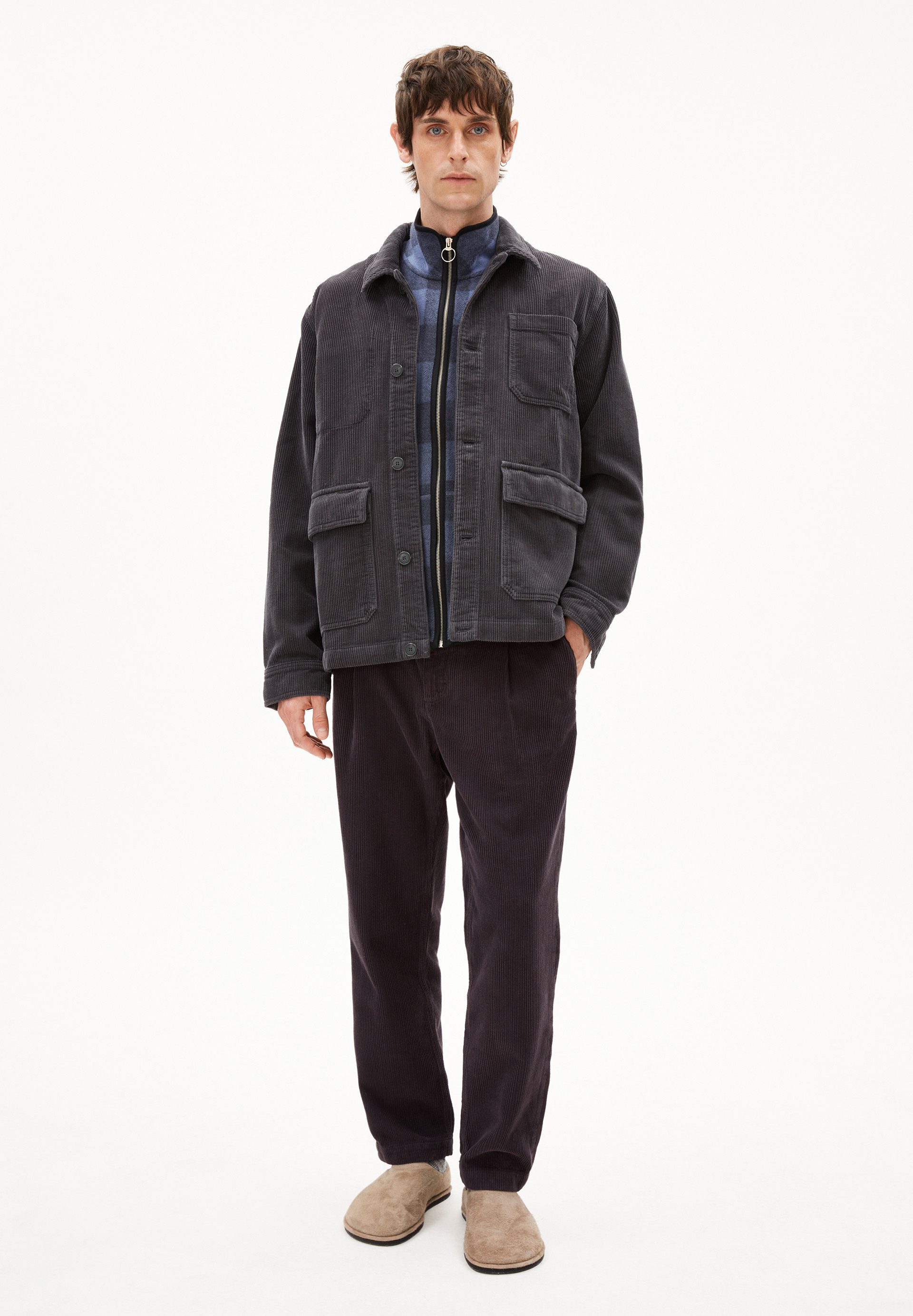 Armedangels Hemdjacke AVAAN Cord Overshirt aus Bio-Baumwoll Mix Regular Fit günstig online kaufen