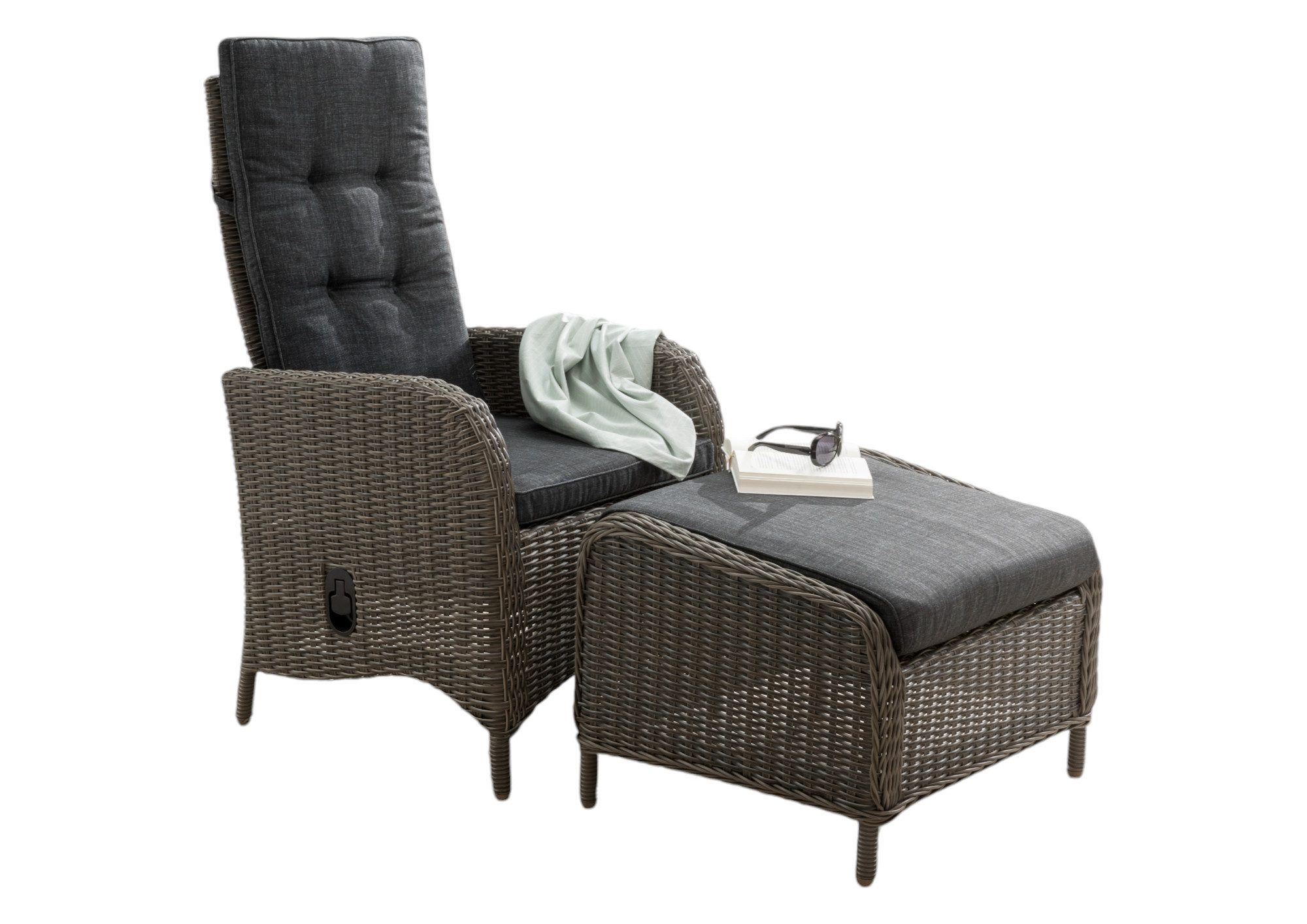 Destiny Balkonset PALMA CASA, Polyrattan, Hochlehner günstig online kaufen