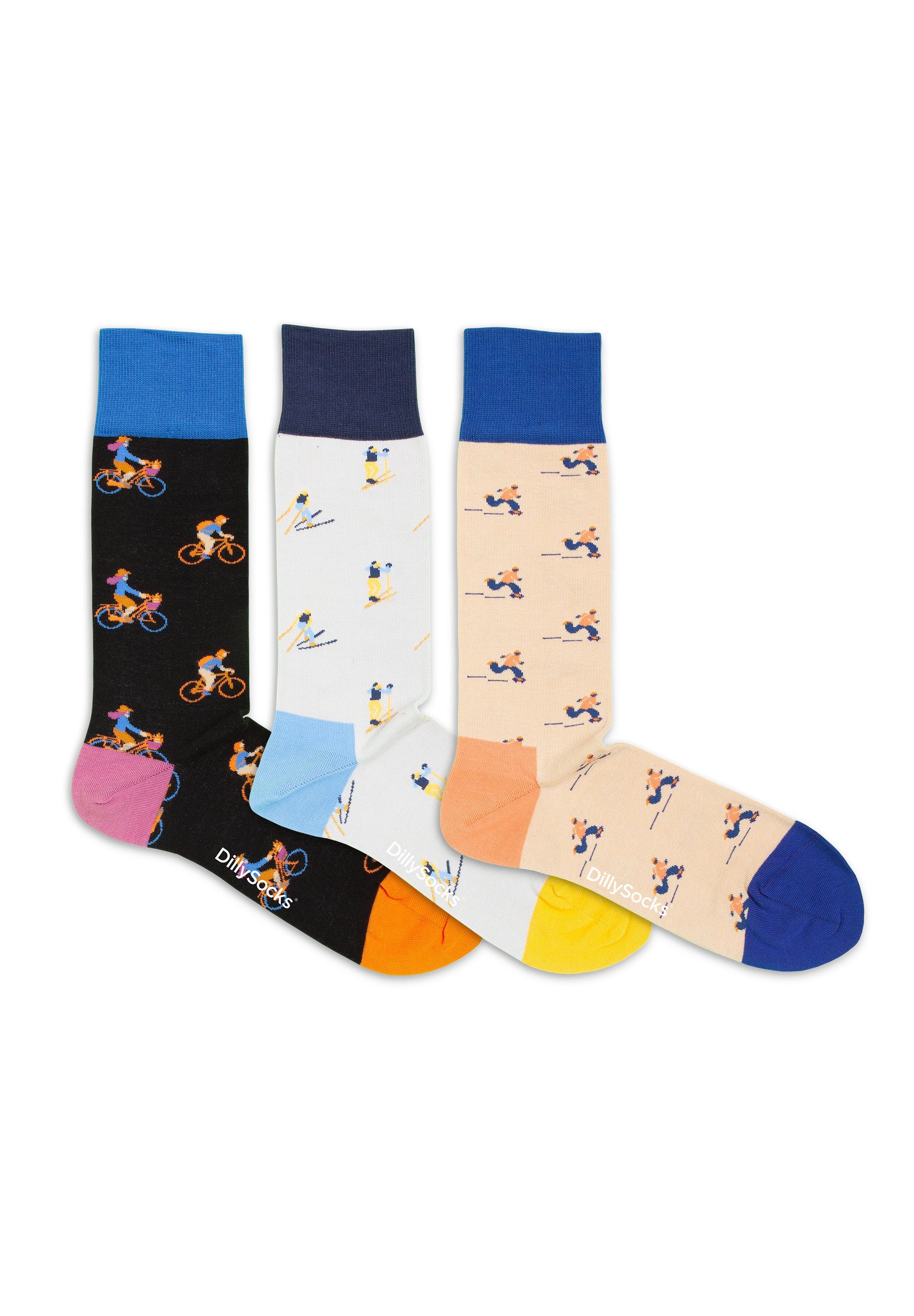 Basicsocken Geschenk Set Sport All Year Around 3er Set