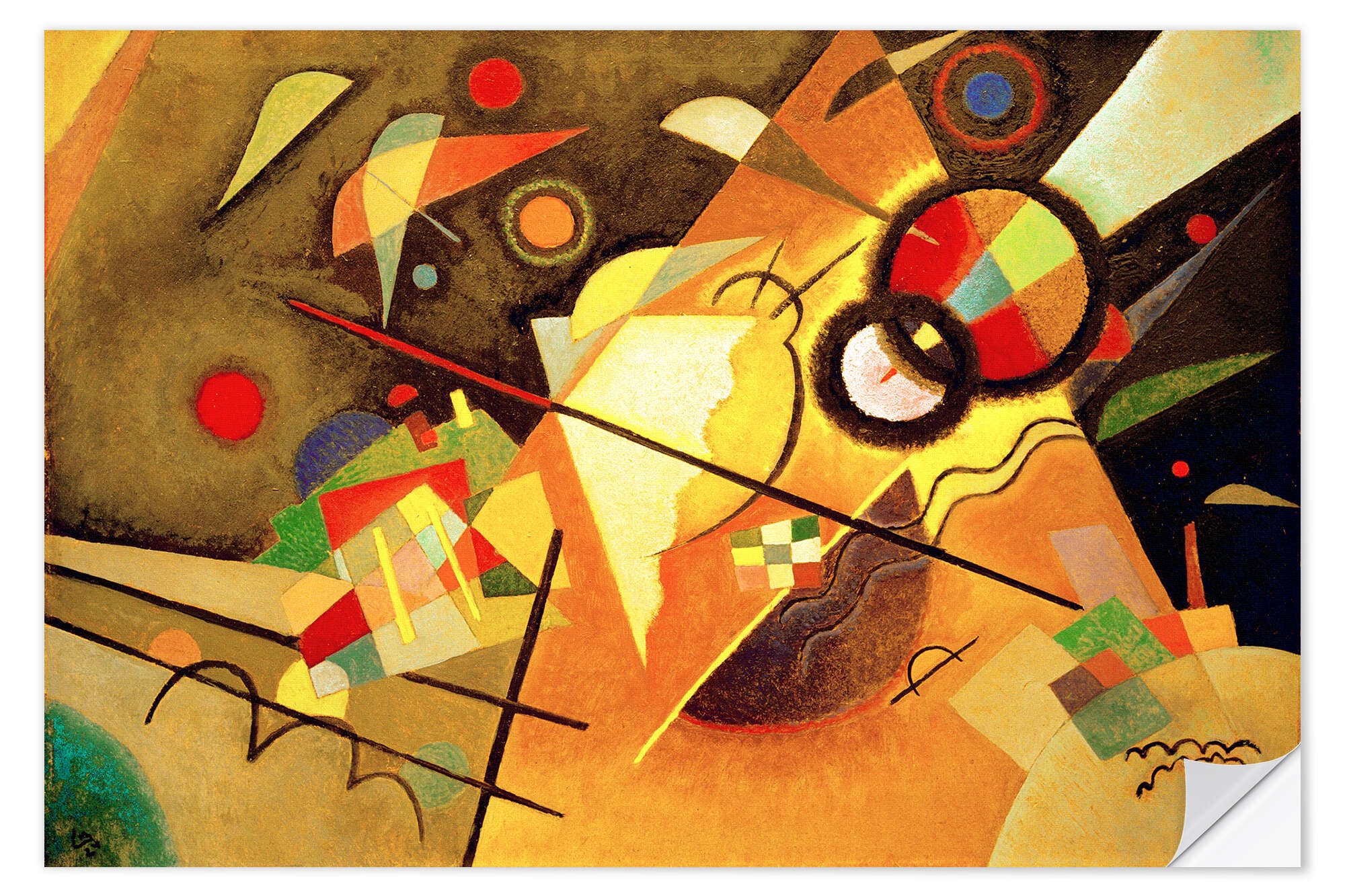 Wandfolie Wassily Kandinsky