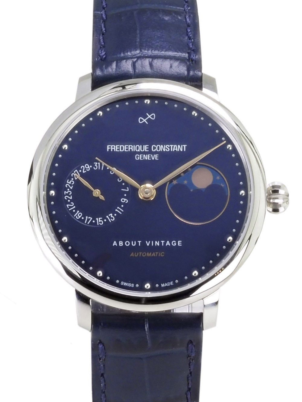 Frederique Constant Luxusuhr FC-702CPH3S6 Herren Uhr Automatik Limitiertes Sondermodell About Vintage, Manufactur Kaliber FC-702, Limitiert, Sondermodell