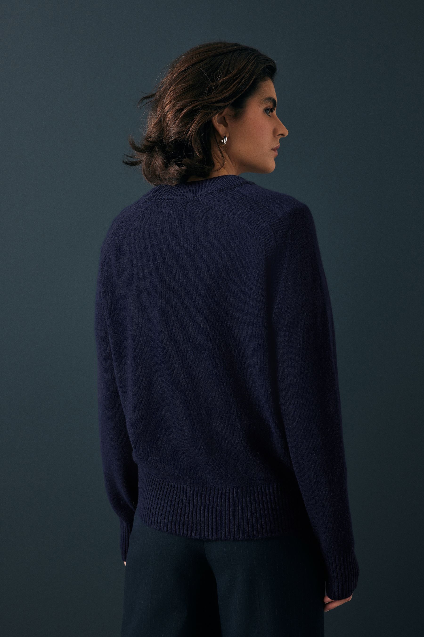 Next Rundhalspullover Premium-Pullover mit Rundhals 100 % günstig online kaufen