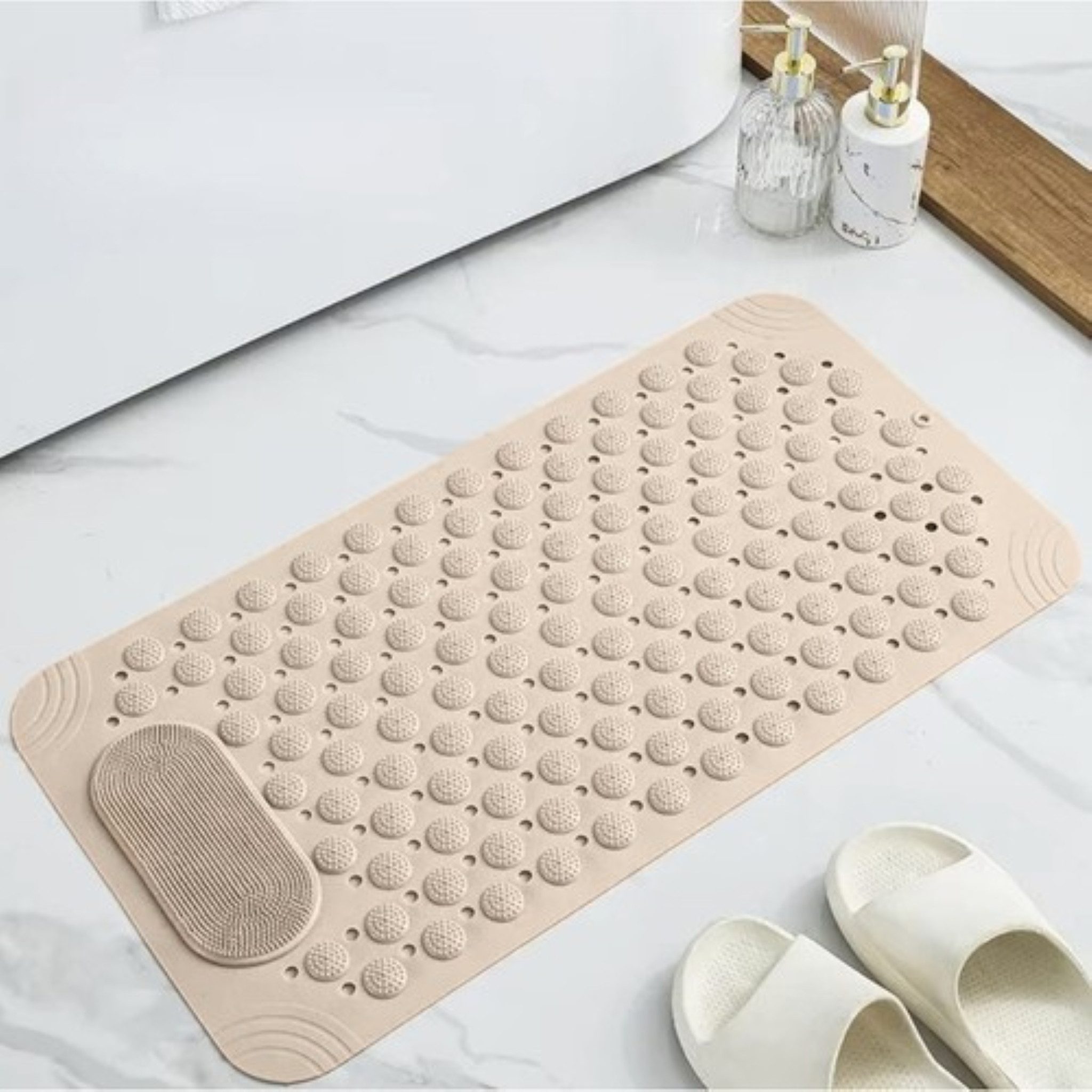 Ruhhy Badematte Rutschfeste Anti-Schimmel-Badematte für Dusche günstig online kaufen