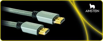 Schwaiger AINSTEIN High-Speed HDMI mit Ethernet HDMI > HDMI Stecker 1m HDMI-Kabel