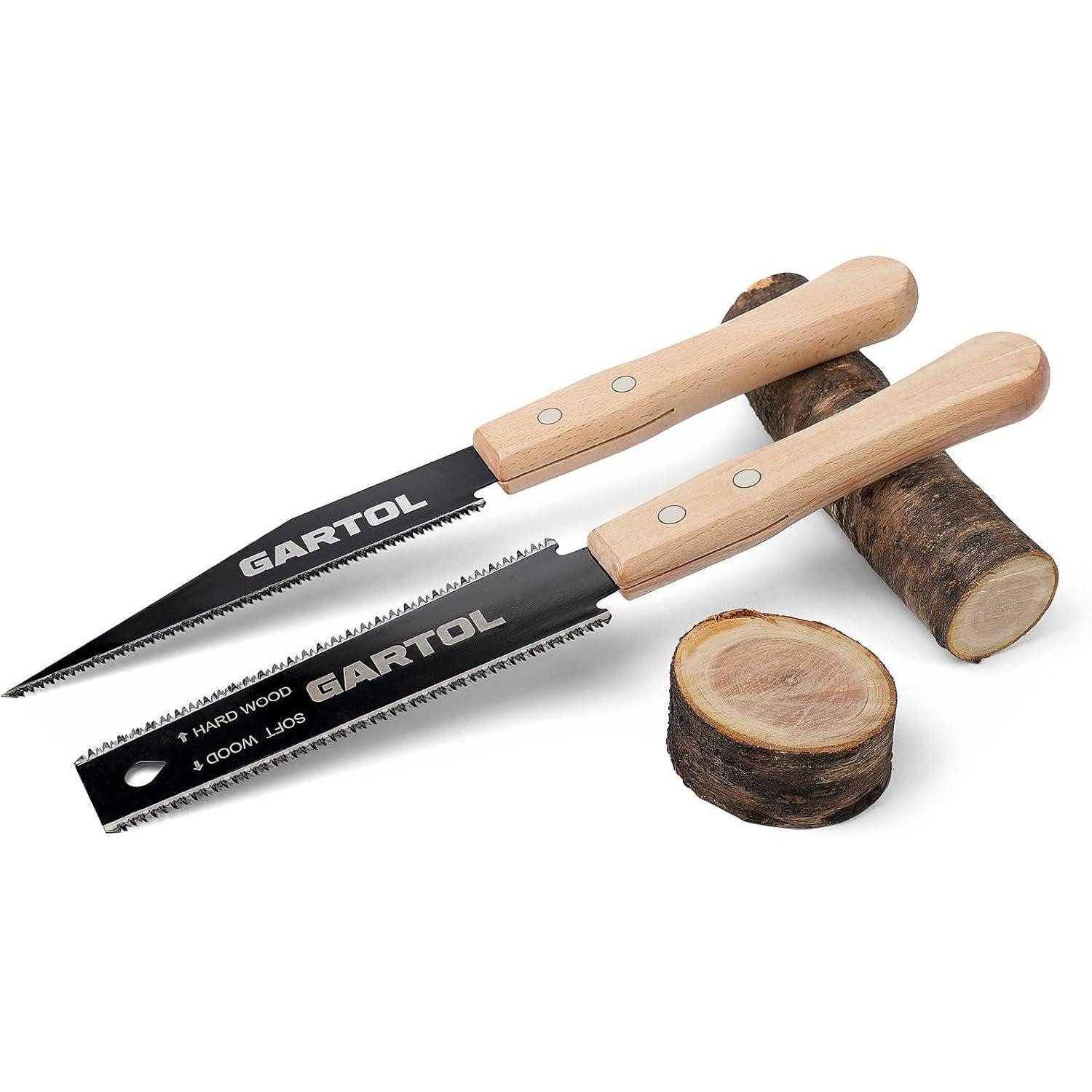 LuxusKollektion Japansäge 2-tlg Japansäge Set Ryoba & Bündigsäge