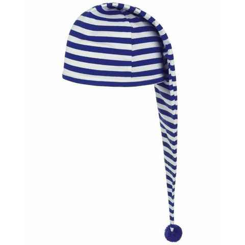 Das Kostümland Kostüm Maxi Schlafmütze für Erwachsene - Baumwolle, Blau