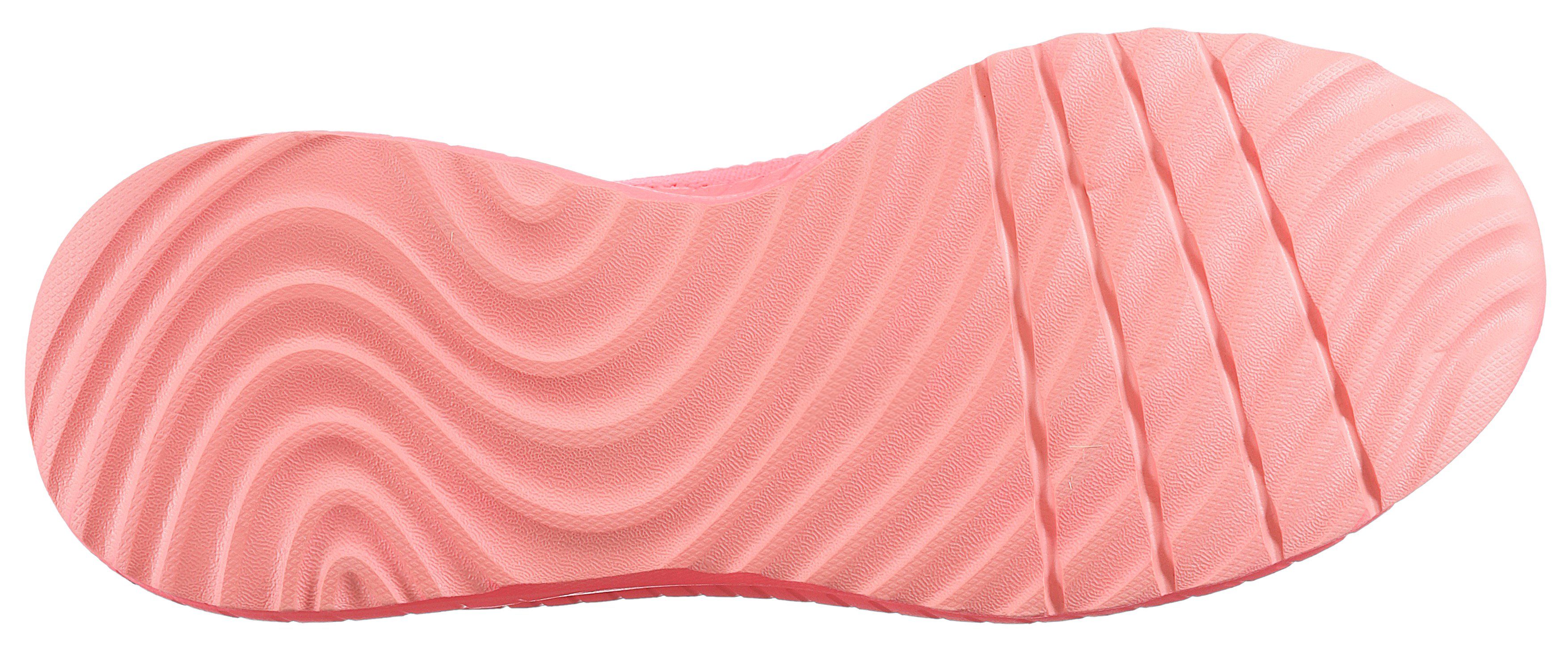 Skechers BOBS SQUAD CHAOS-COOL RYTHMS Sneaker, Knitwear-Sneaker, Schnürschuh in veganer Verarbeitung