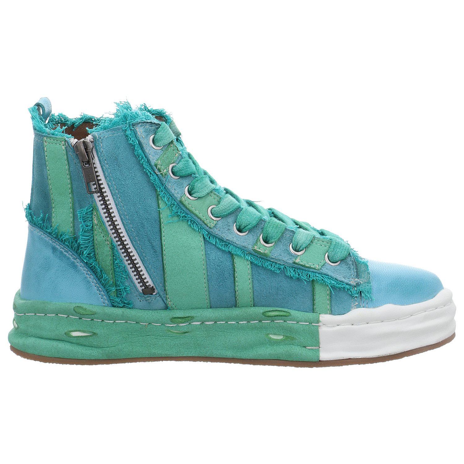 Rebecca White ZWaveStrip Schnürstiefelette