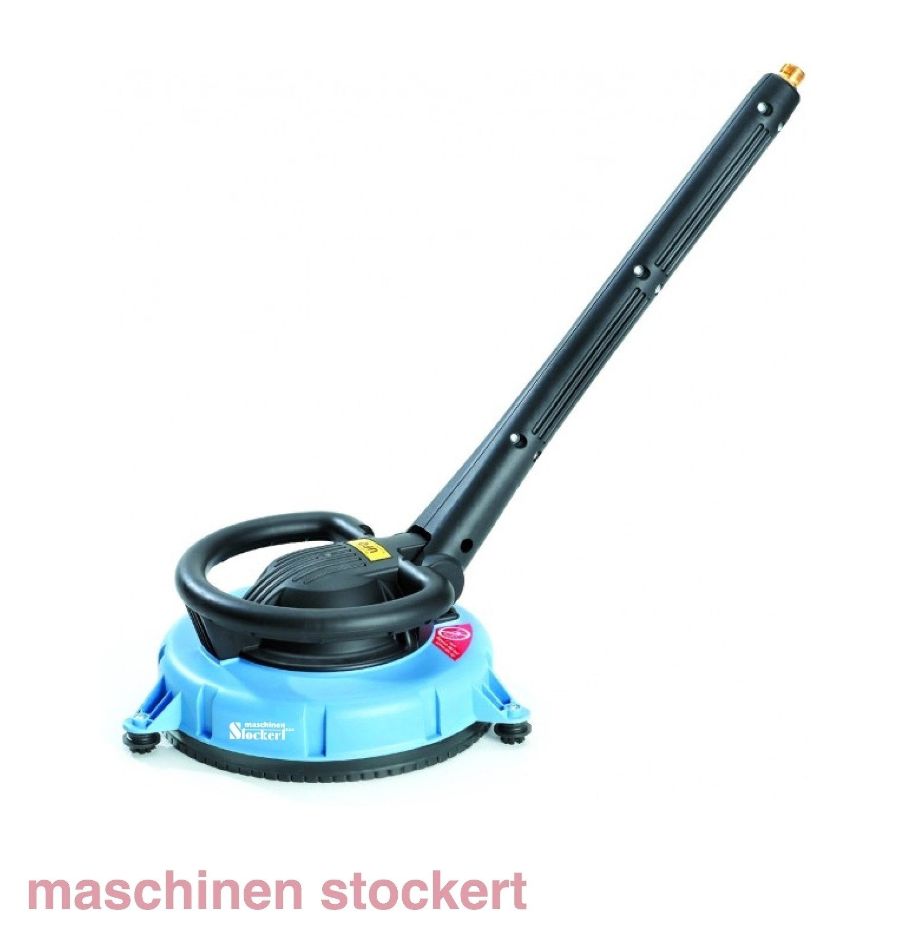 Kränzle Flächenreiniger Round Cleaner UFO Bodenwäscher Terrassenreiniger F, passend für Kränzle Hochdruckreiniger mit M22x1,5 Schraubkupplung, (1-tlg), Bürstengleiter